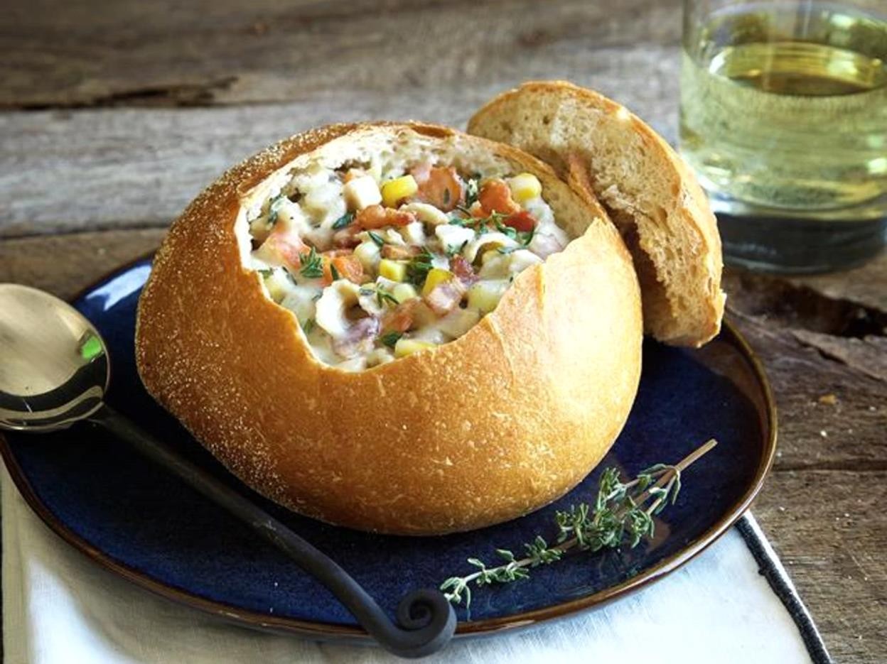 Sourdough bread bowl