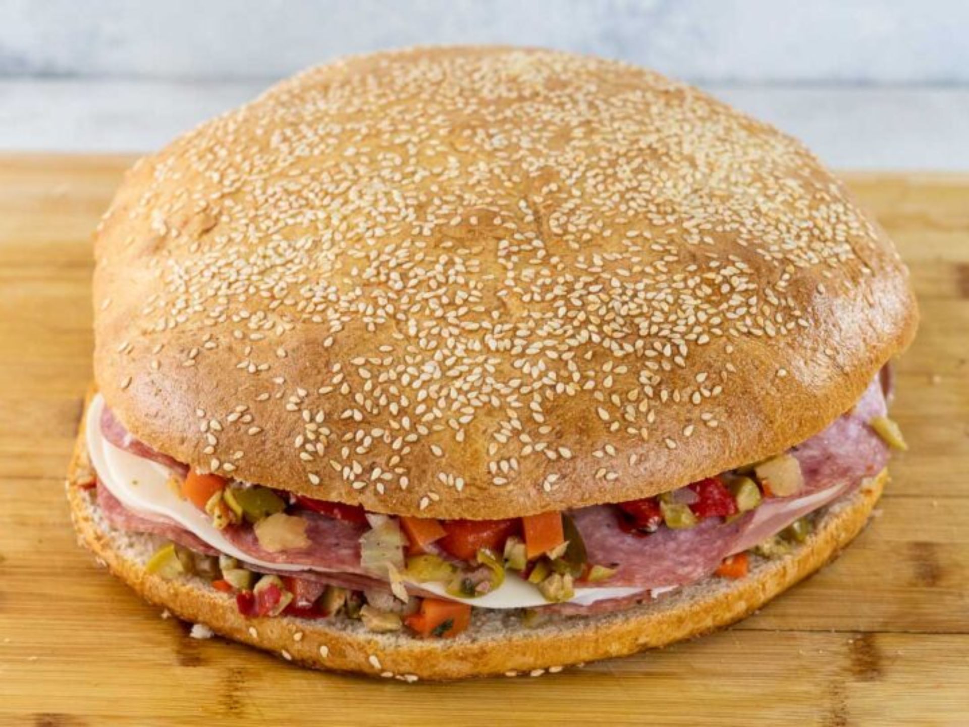 Muffuletta bread