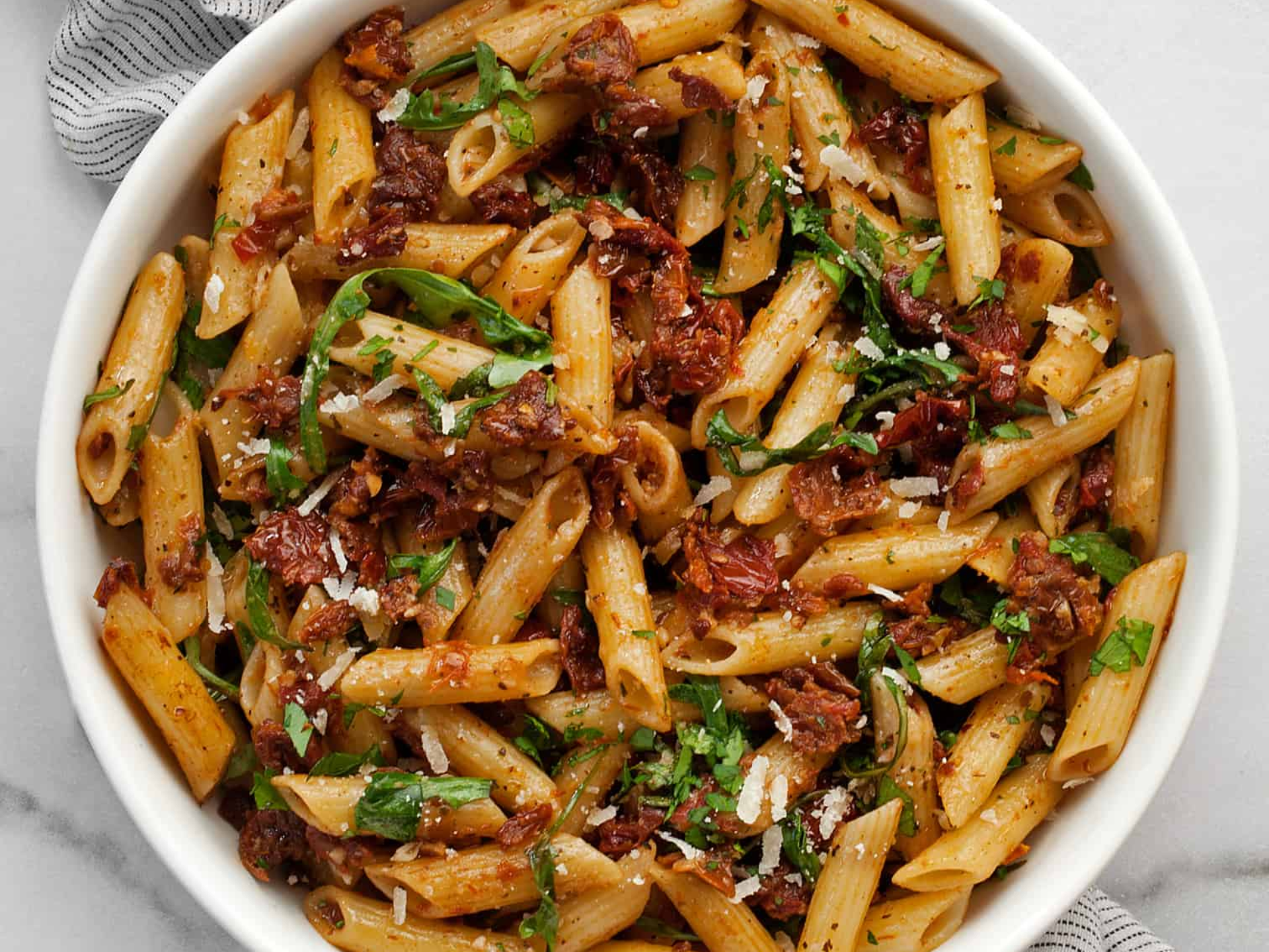 Sundried Tomato pasta salad