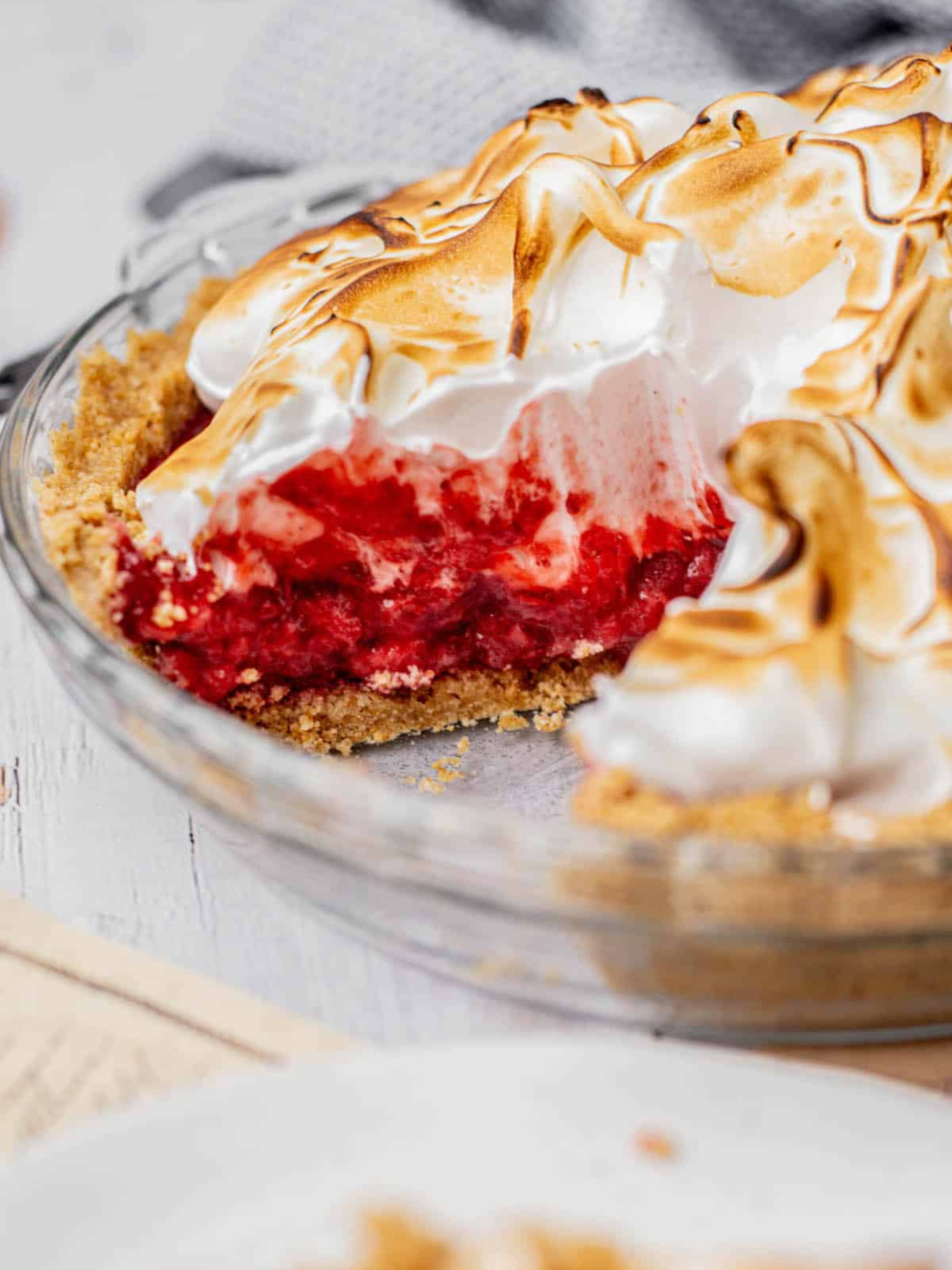 Strawberry Meringue Pie