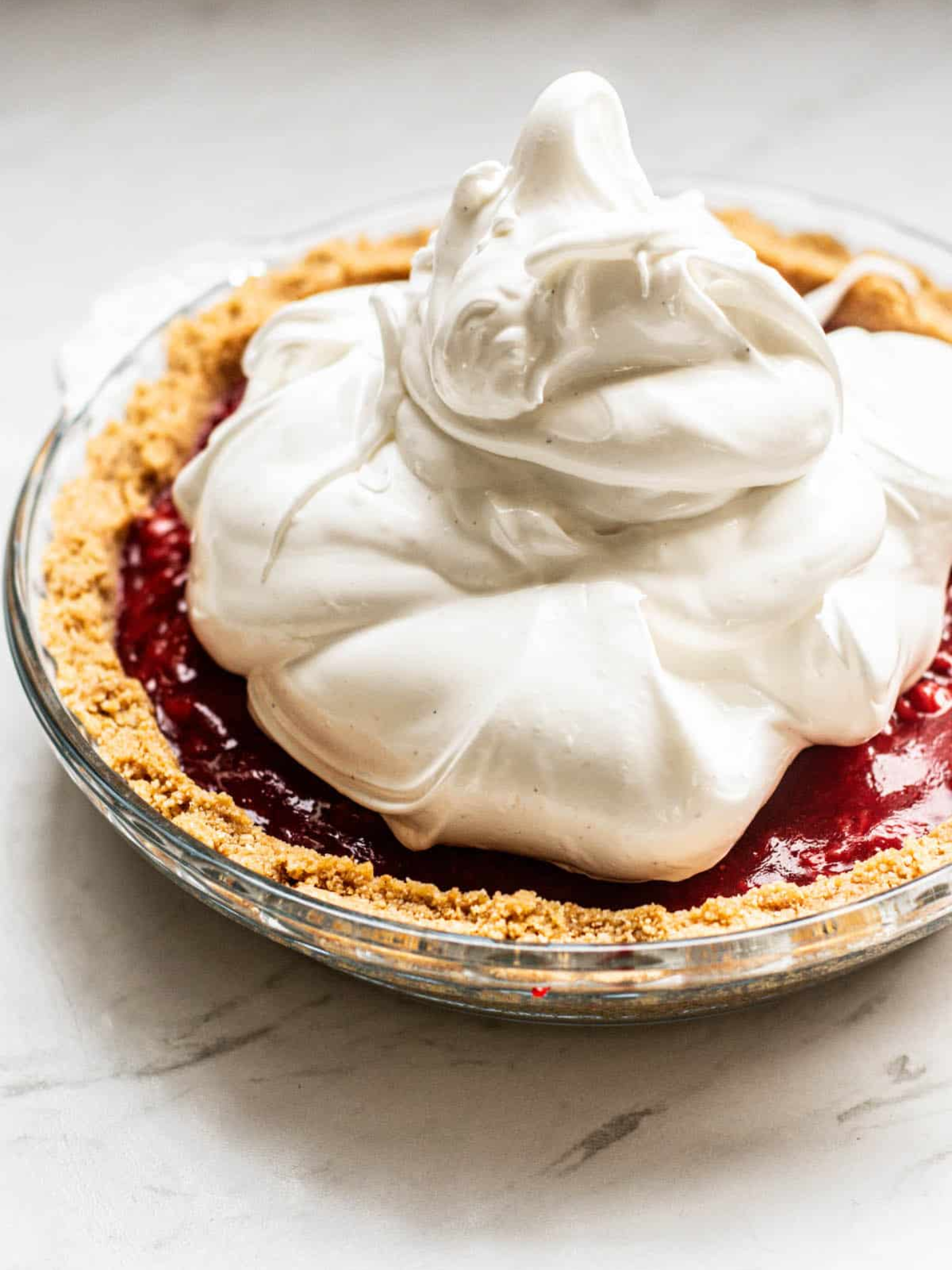 Strawberry Meringue Pie