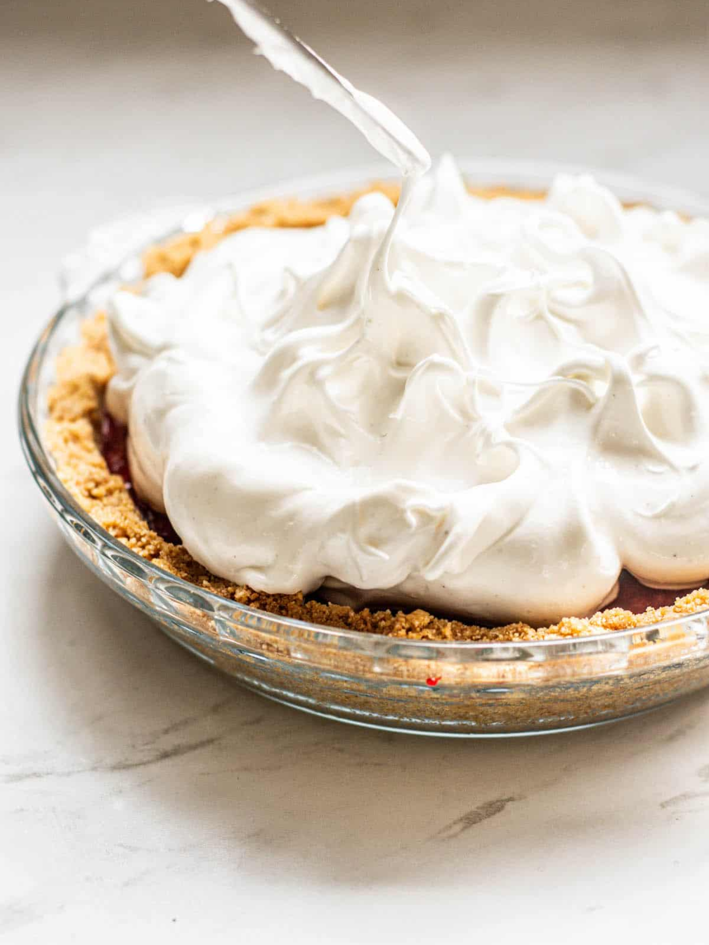 Strawberry Meringue Pie