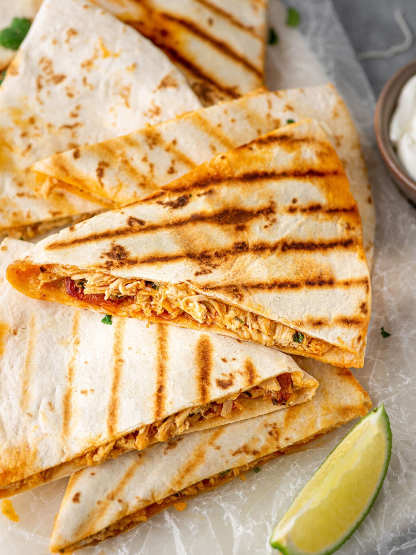 Buffalo Chicken Quesadilla