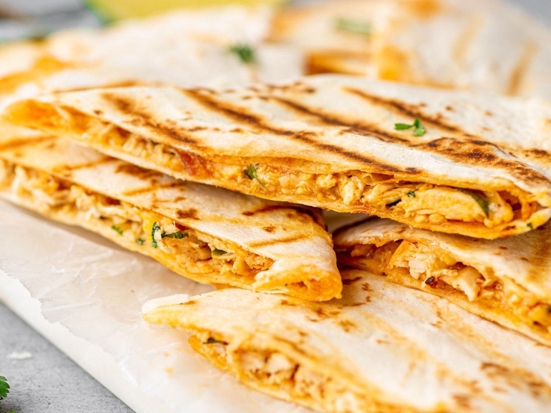 Buffalo Chicken Quesadilla