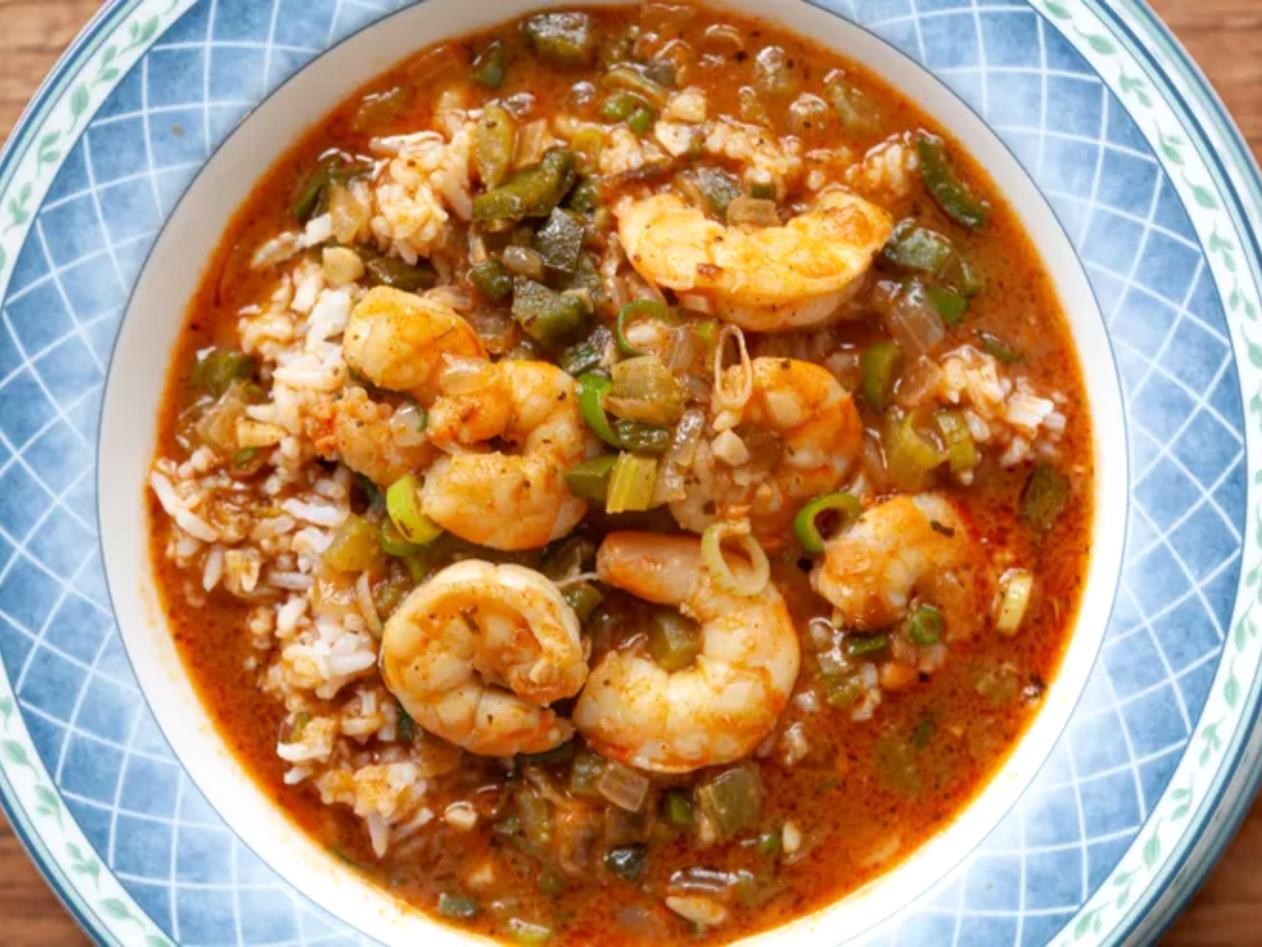 Shrimp and Crawfish Etouffee