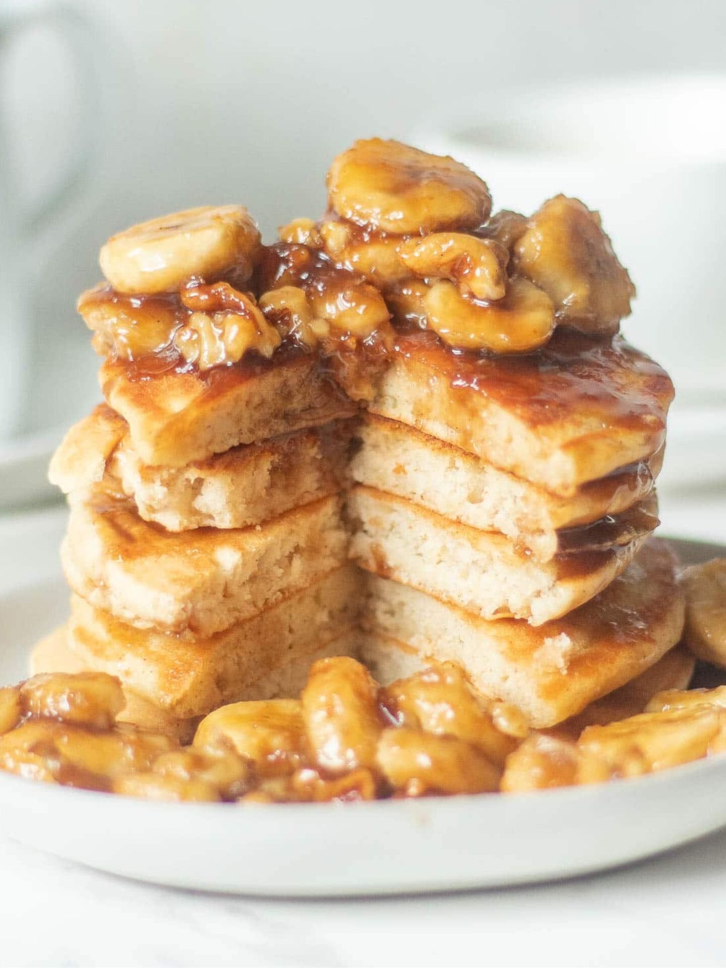 Bananas Foster Pancakes