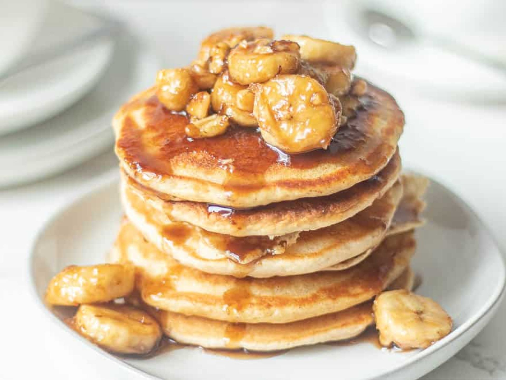 Bananas Foster Pancakes