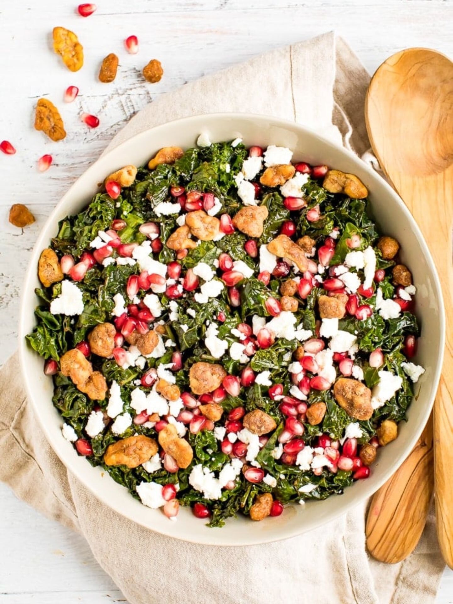 Kale Pomegranate Salad