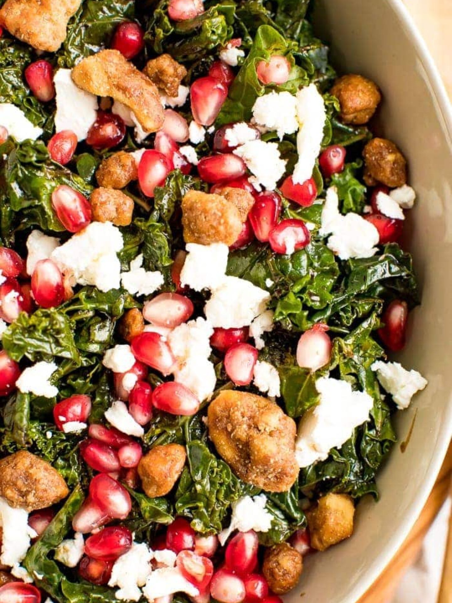 Kale Pomegranate Salad