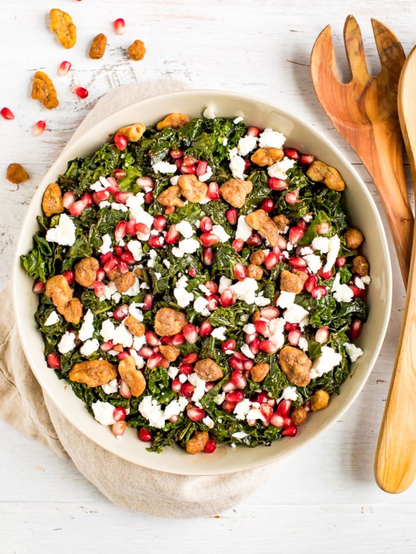 Kale Pomegranate Salad