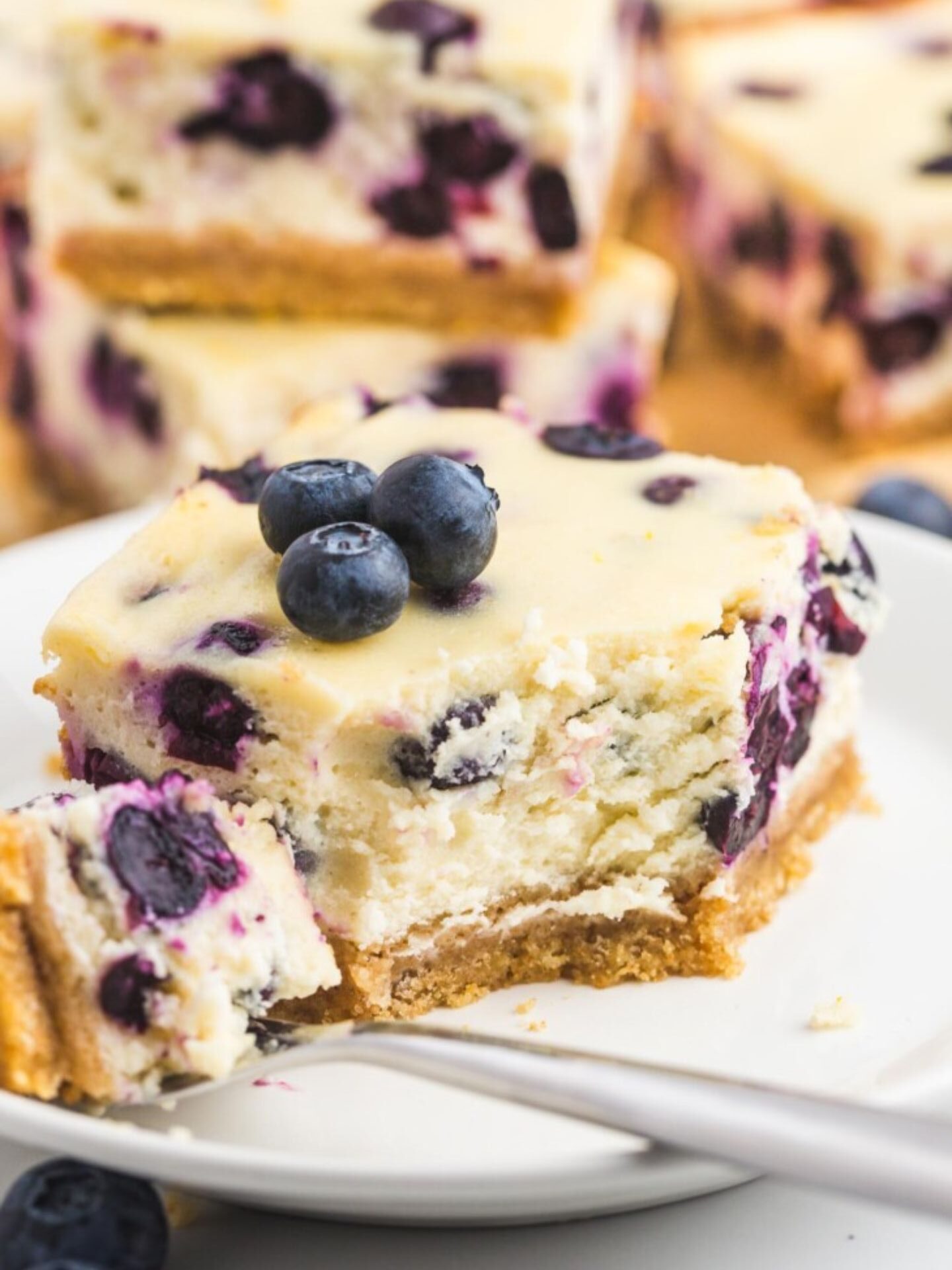 Blueberry Cheesecake Bars