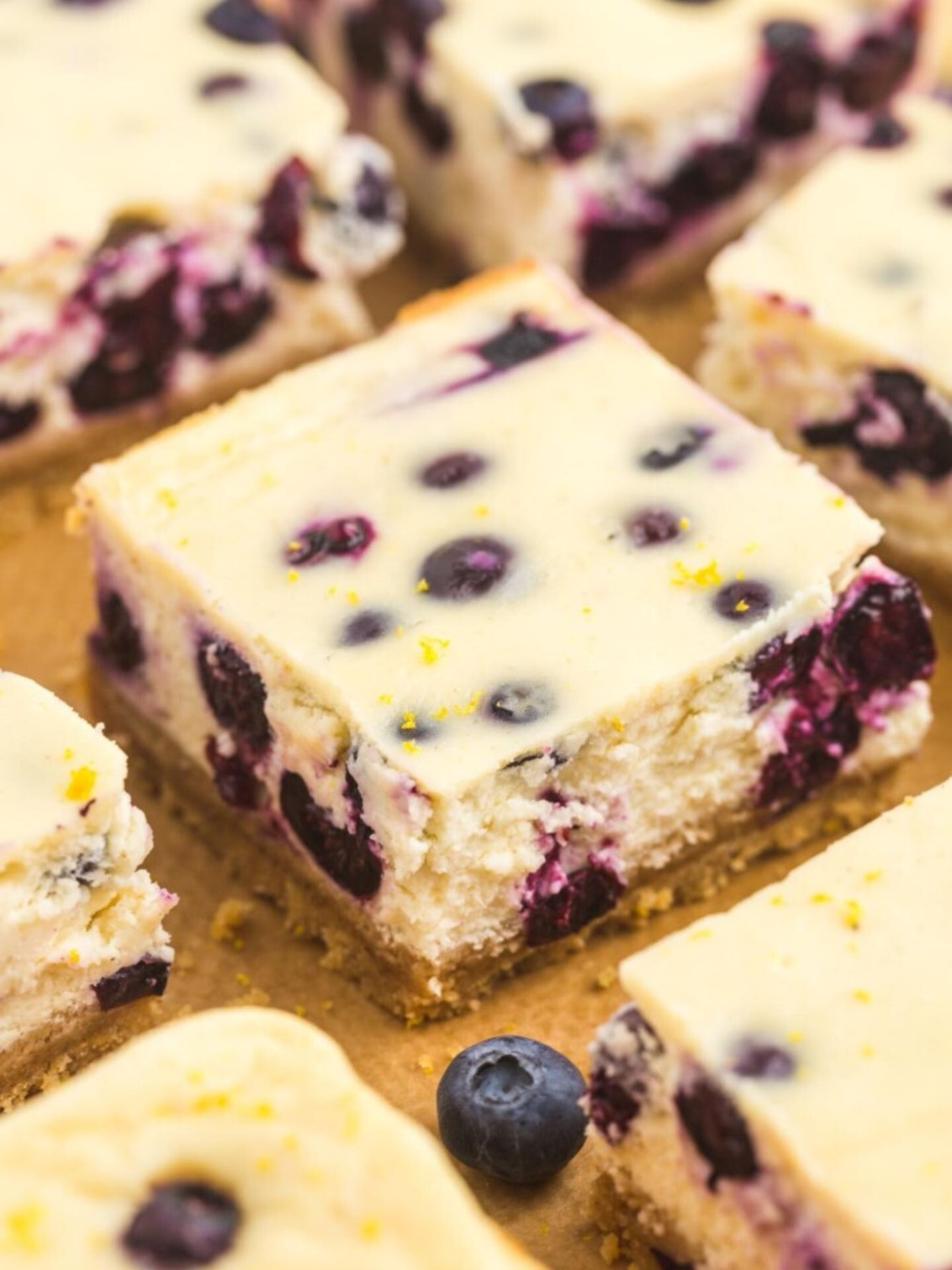 Blueberry Cheesecake Bars