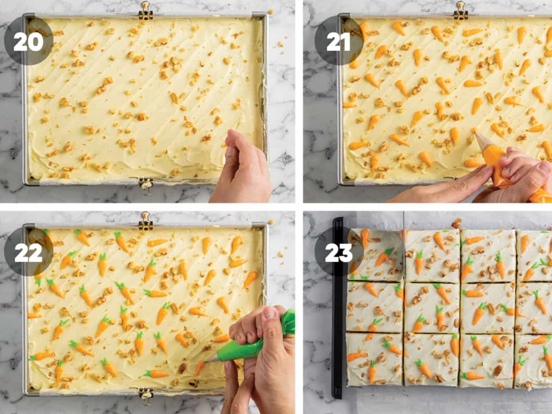  Carrot Sheet Cake 