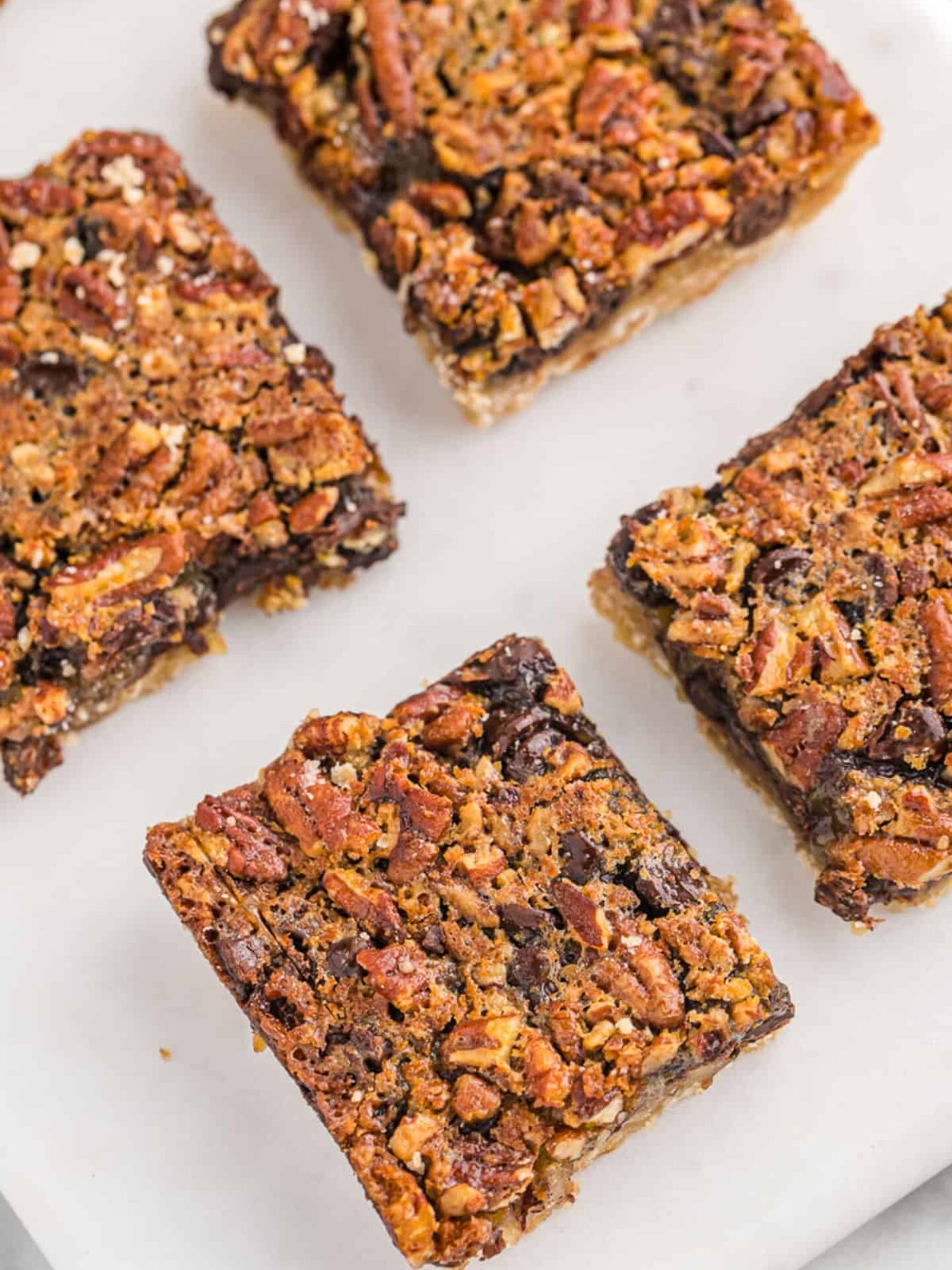 Chocolate Pecan Pie Bars