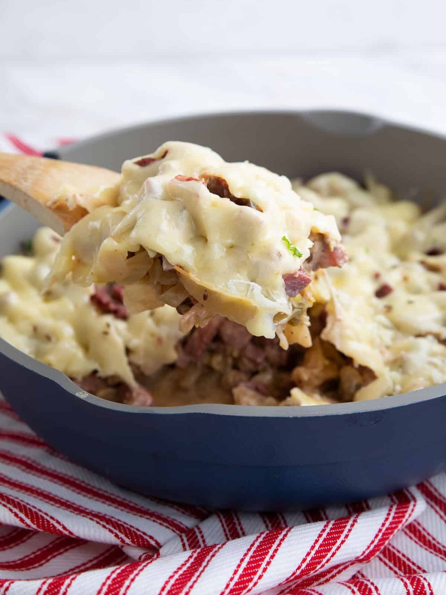 Keto Reuben Casserole