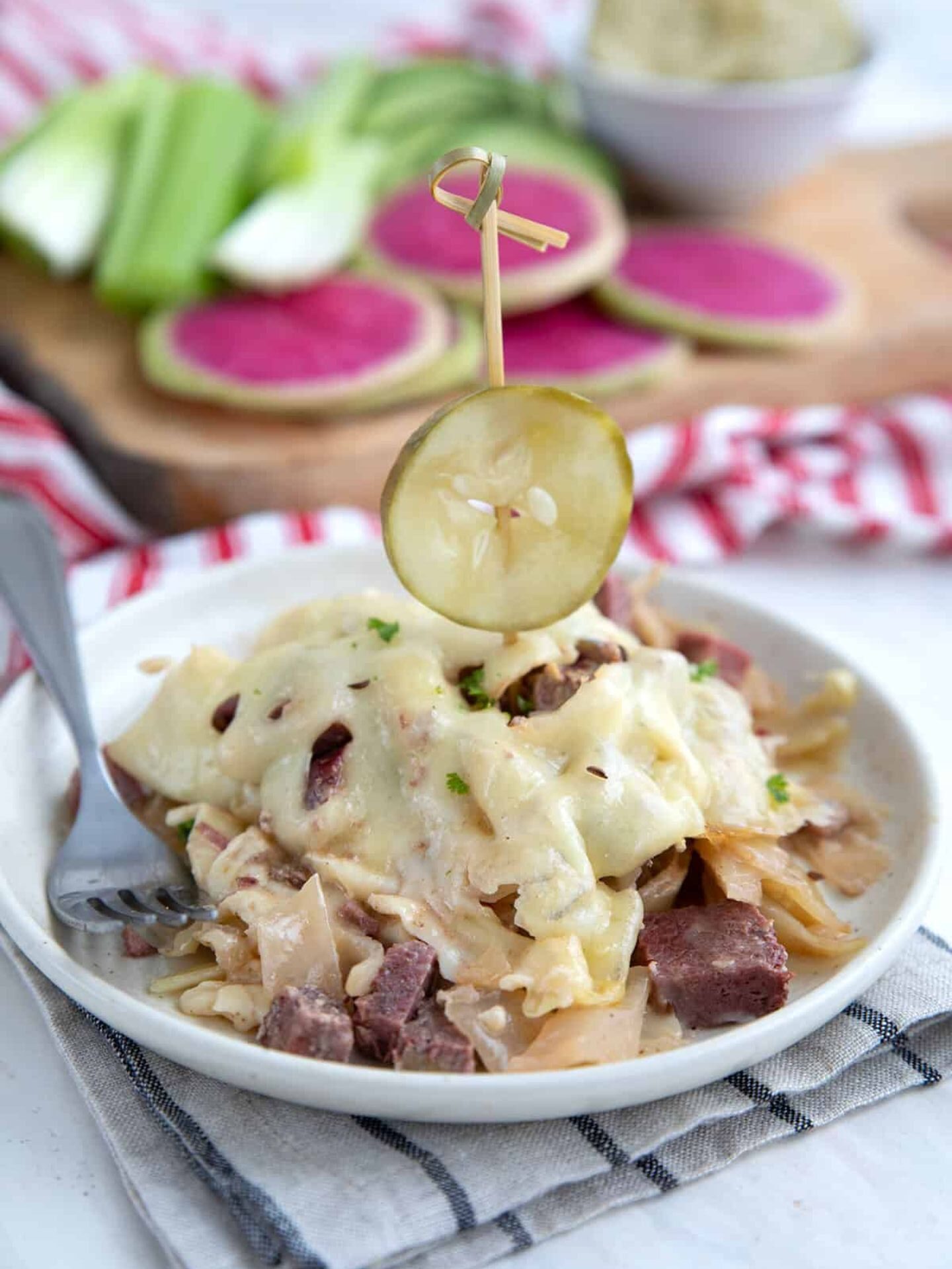 Keto Reuben Casserole