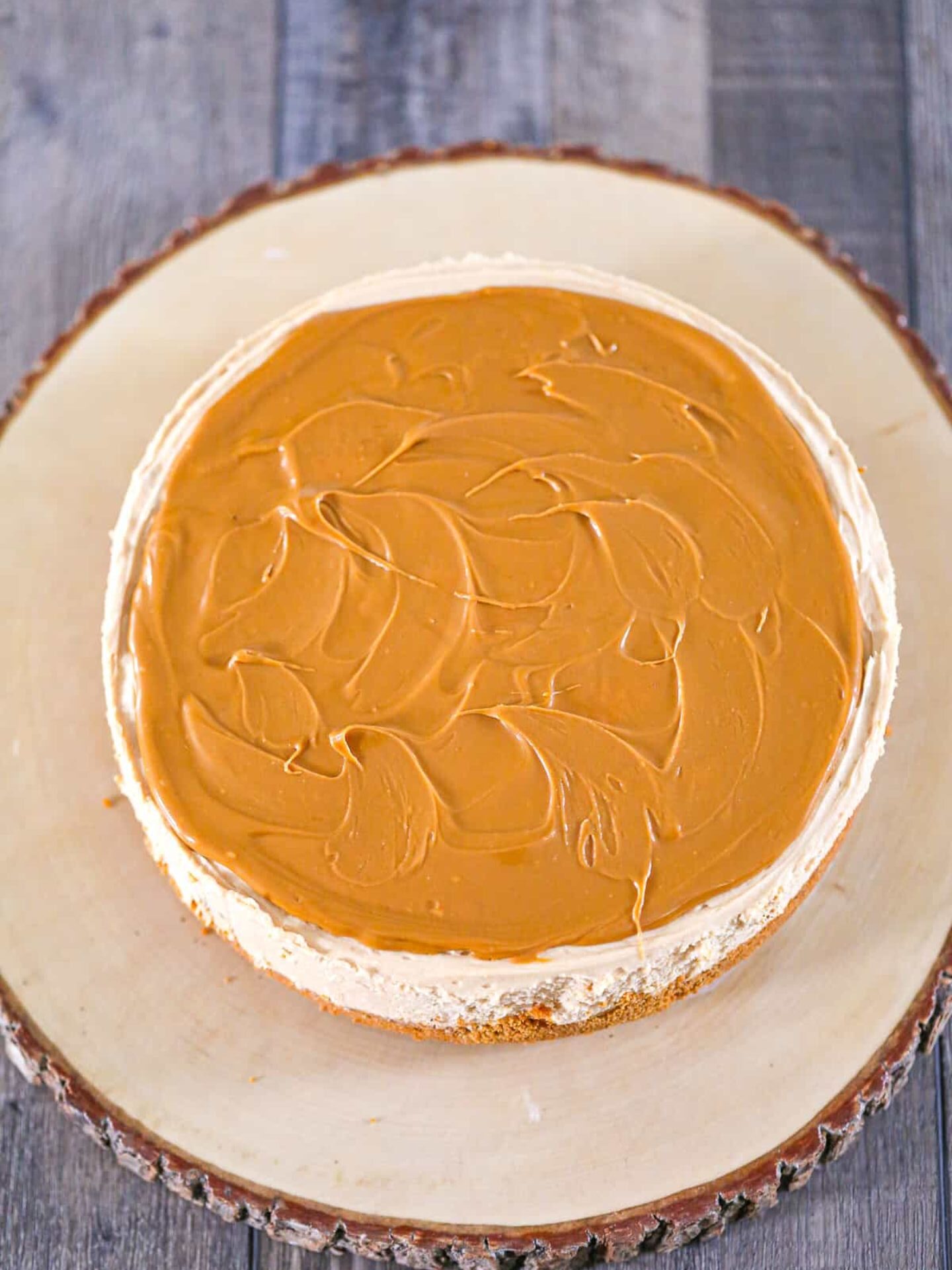 No Bake Biscoff Cheesecake 