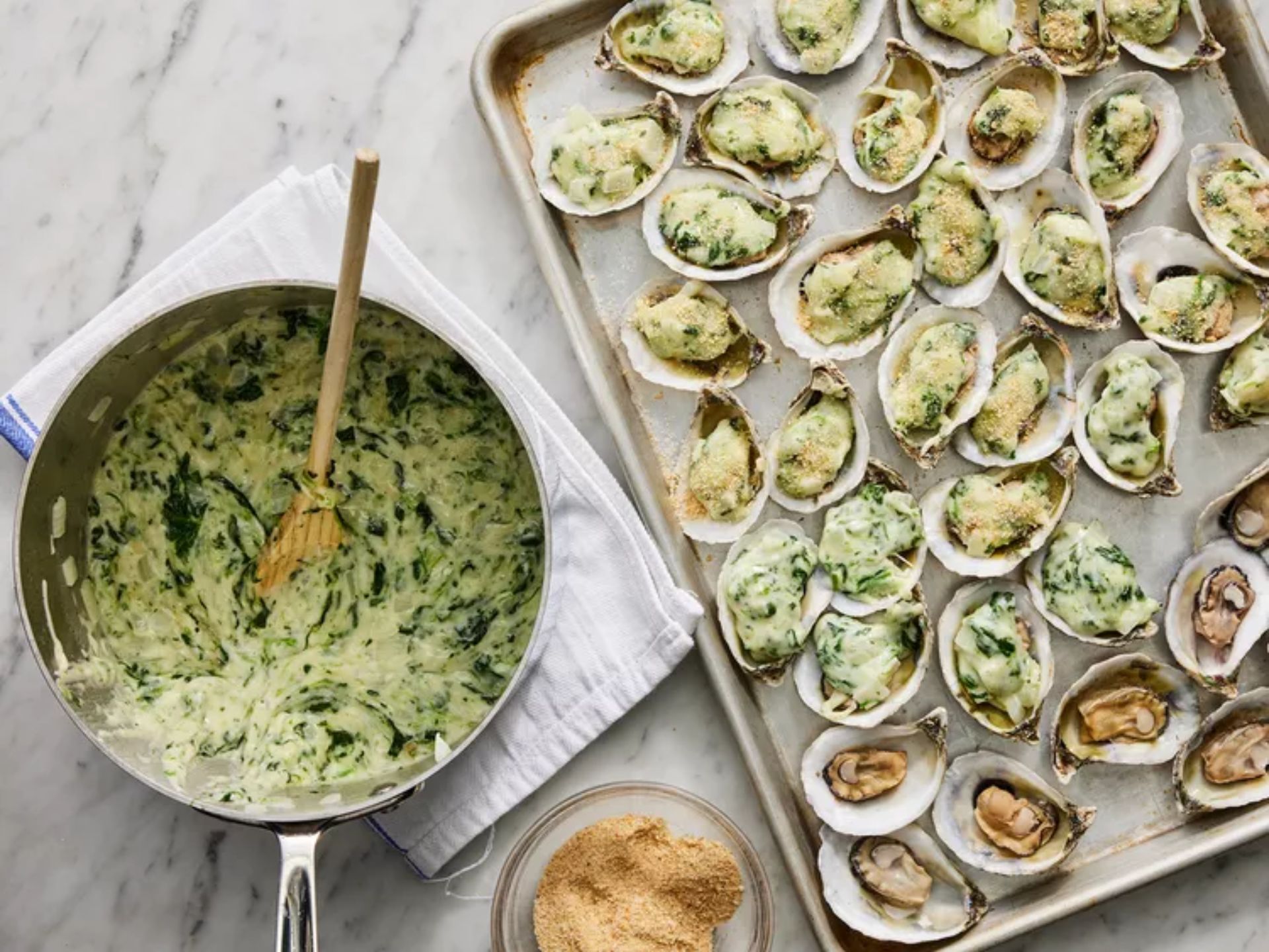 Oysters Rockefeller On The Grill