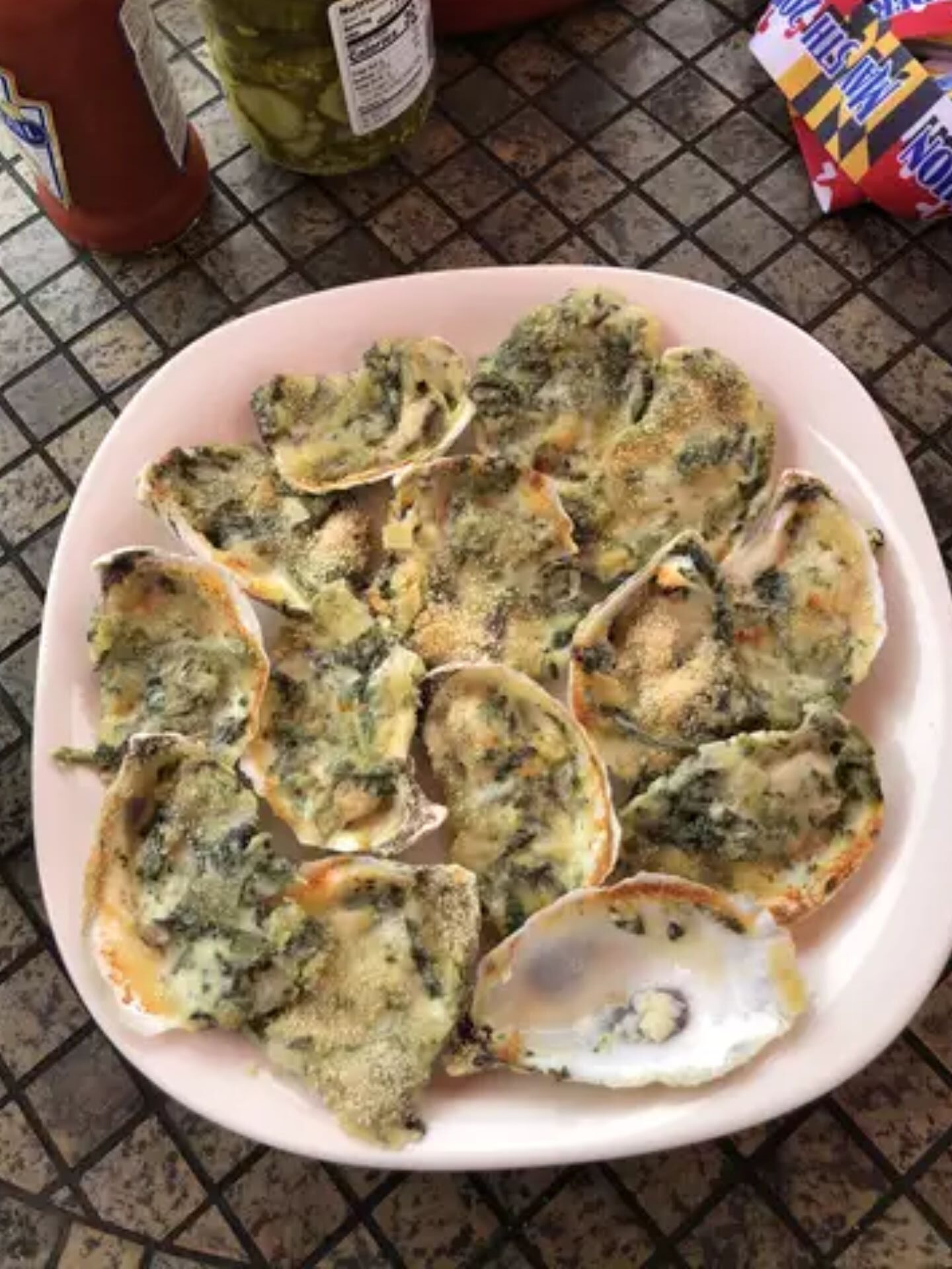 Oysters Rockefeller On The Grill