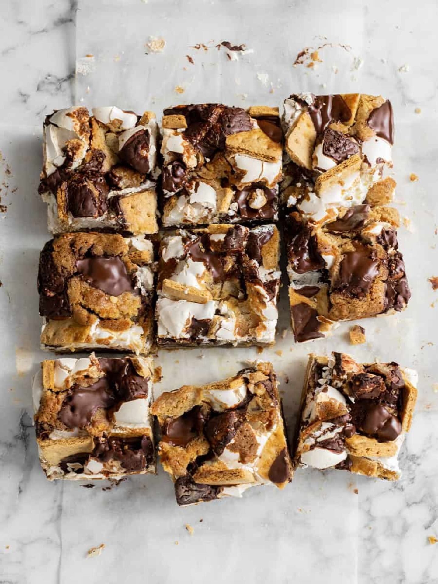 S'mores Cookie Bars