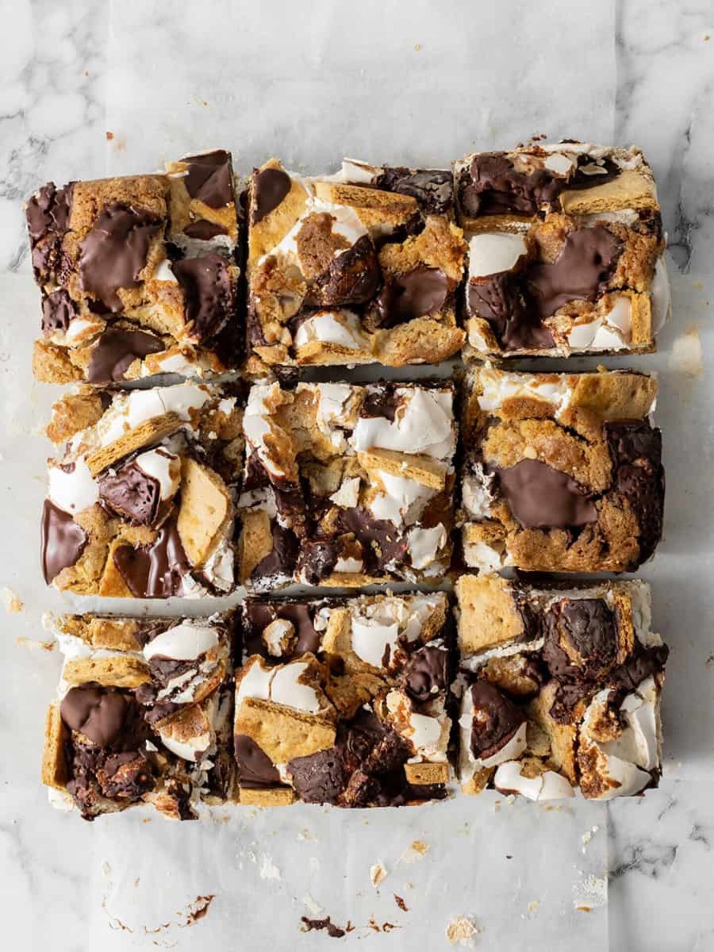 S'mores Cookie Bars