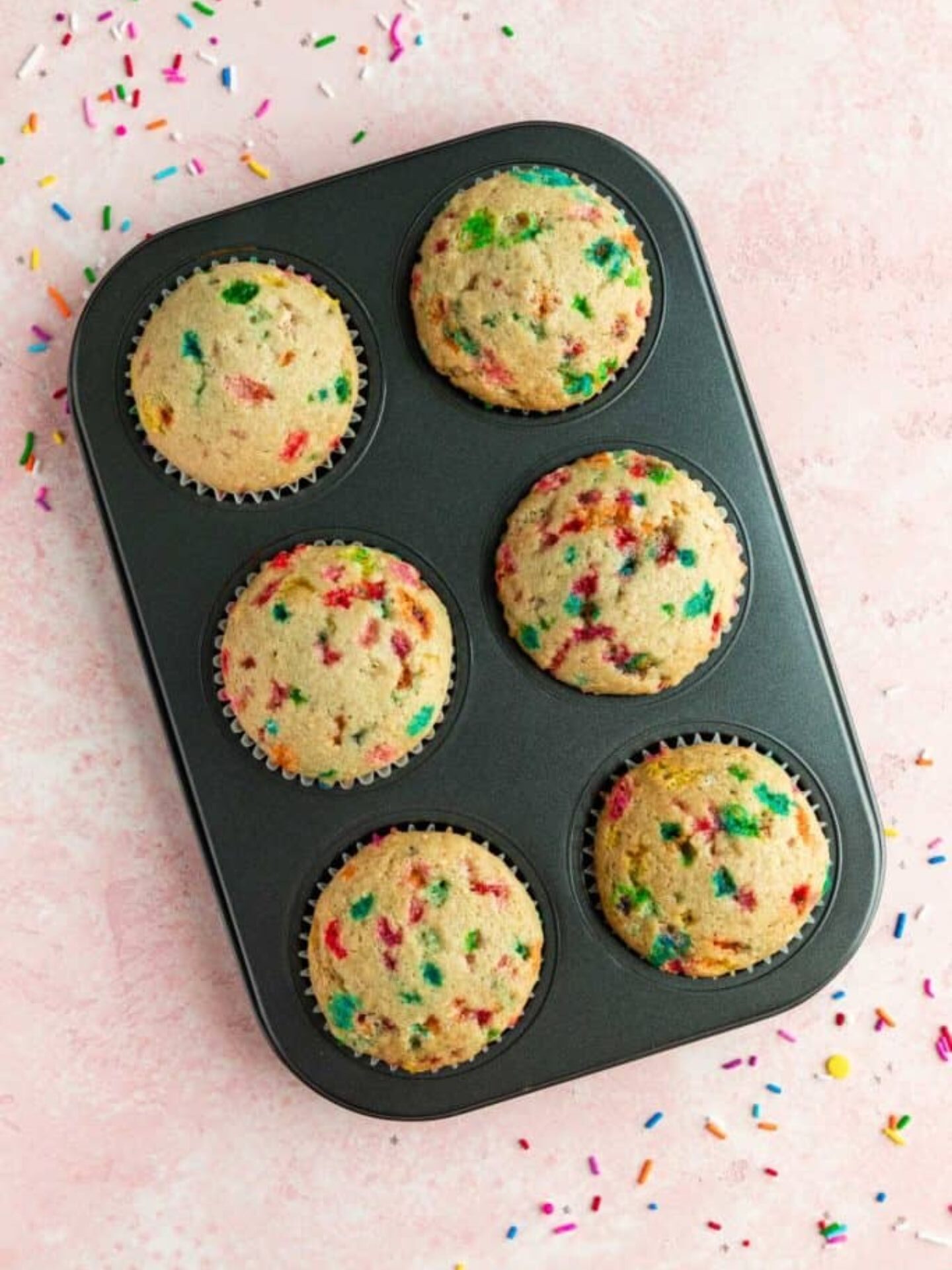 Vegan Funfetti Cupcakes 