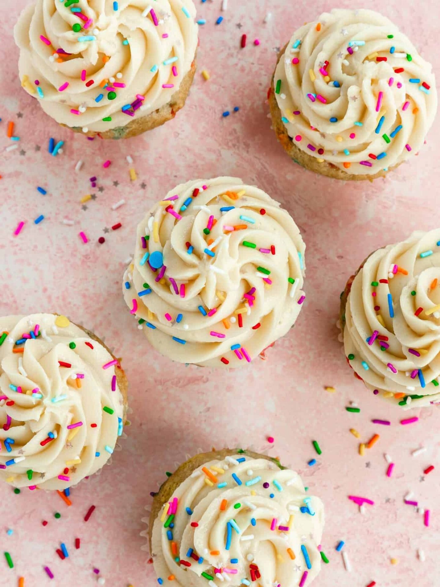 Vegan Funfetti Cupcakes 