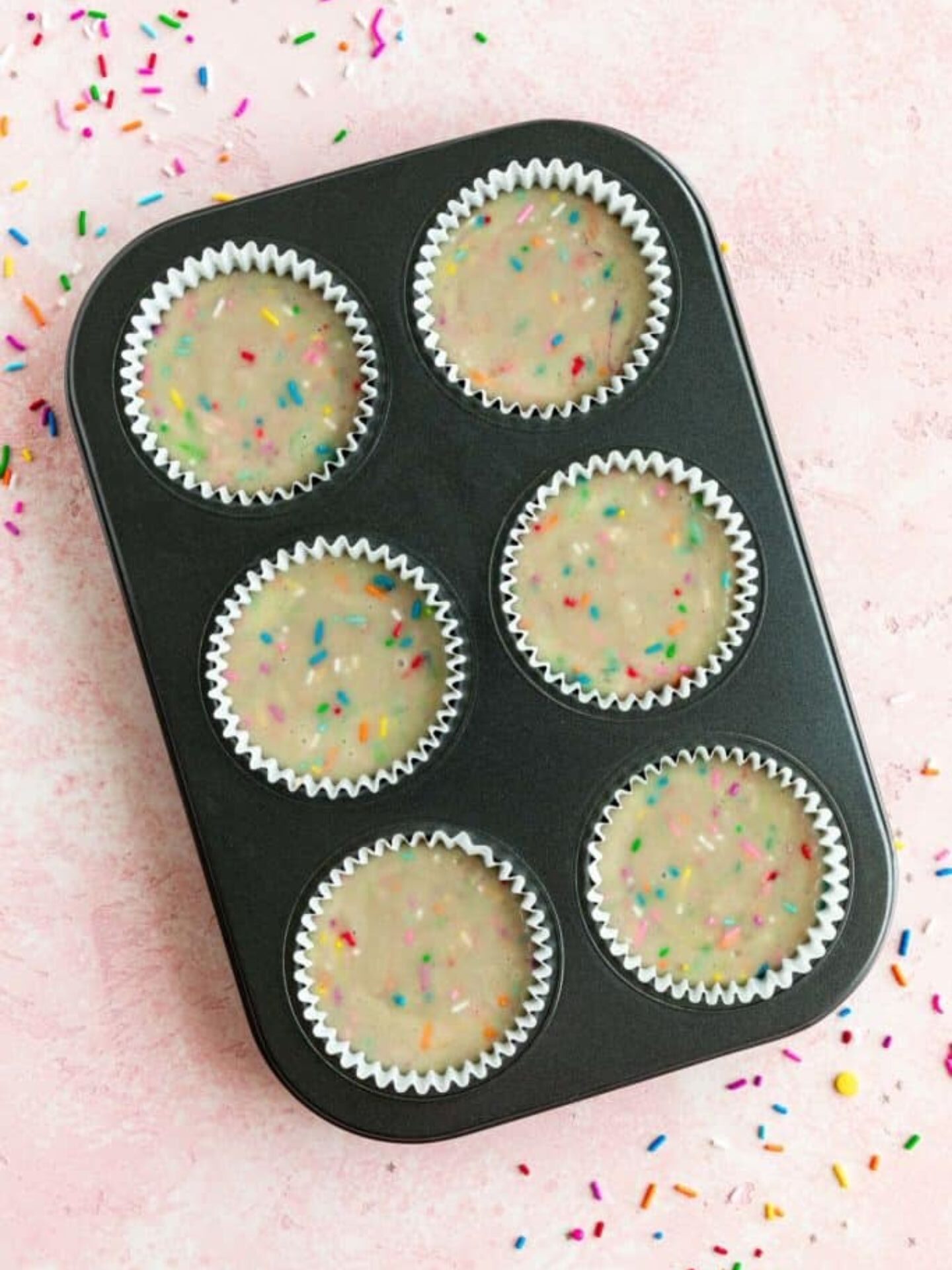 Vegan Funfetti Cupcakes 