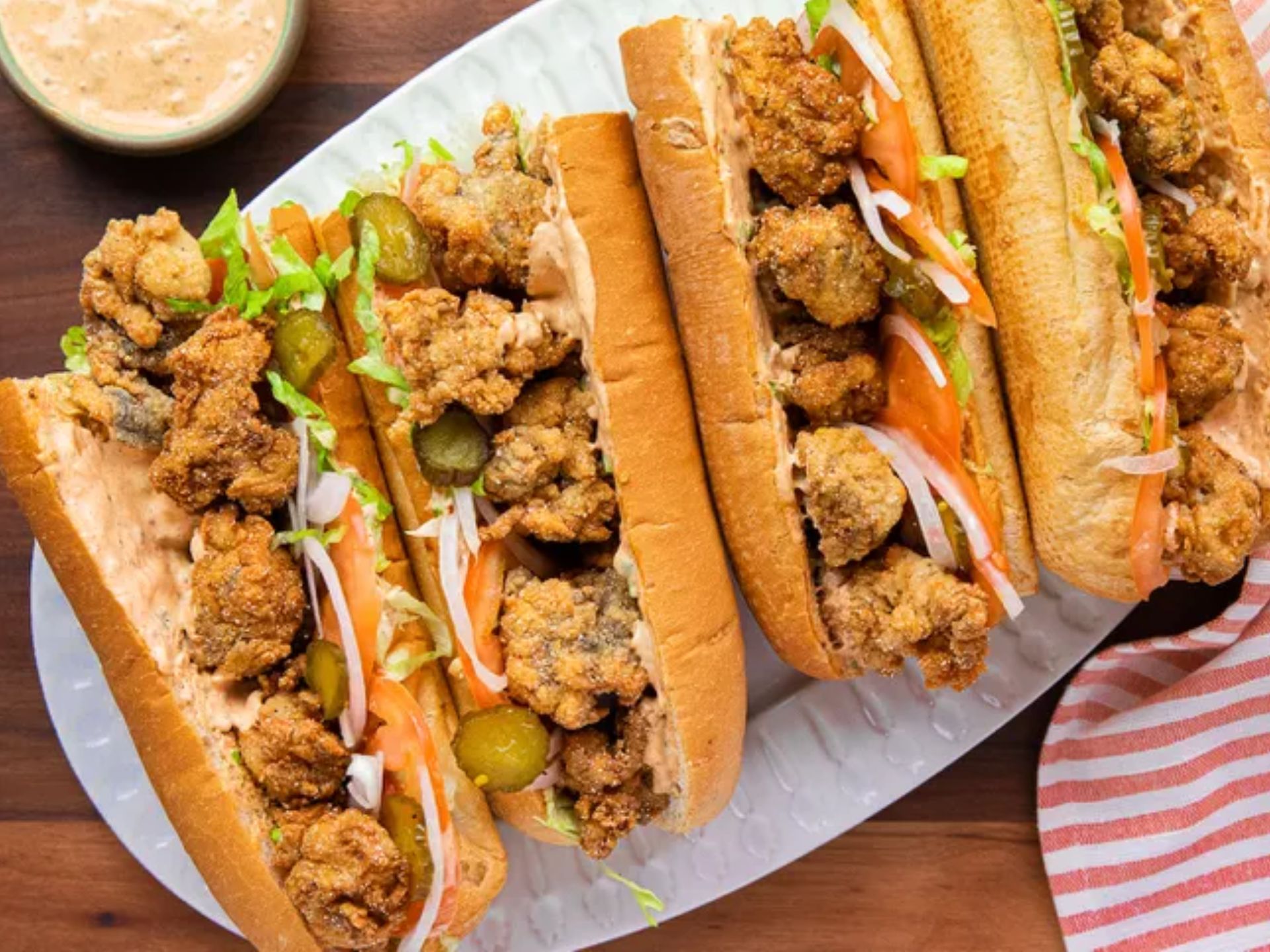 Fried Oyster Po Boys