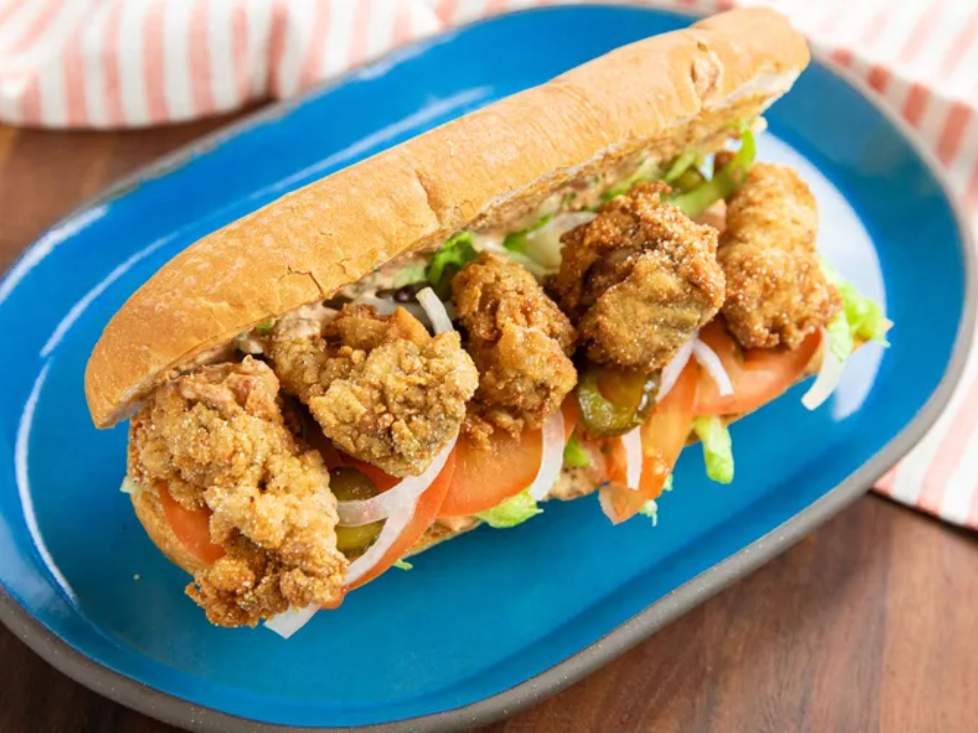 Fried Oyster Po Boys