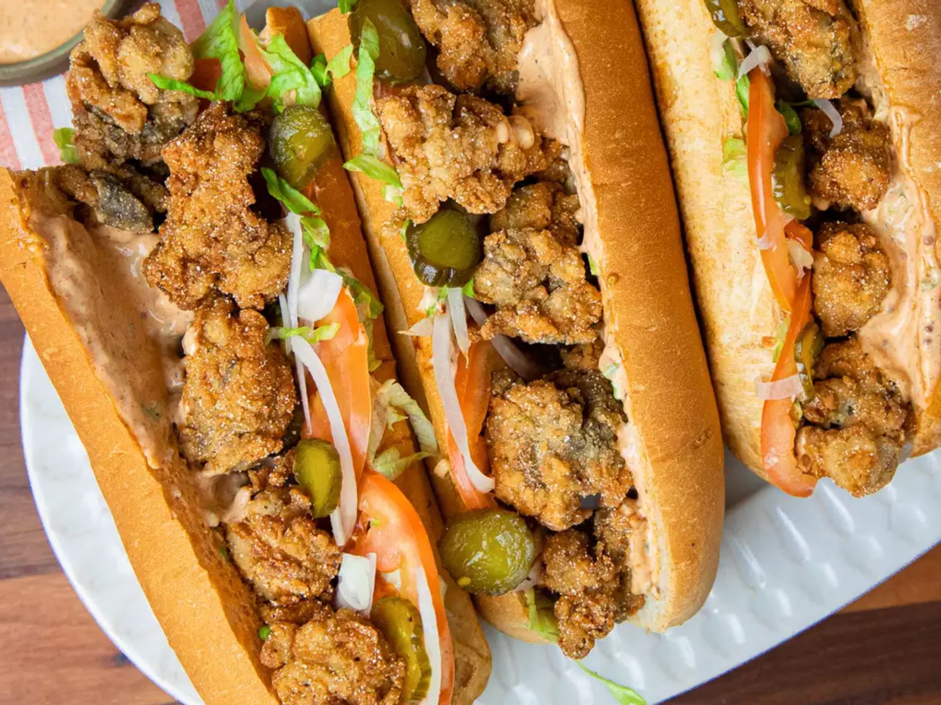 Fried Oyster Po Boys