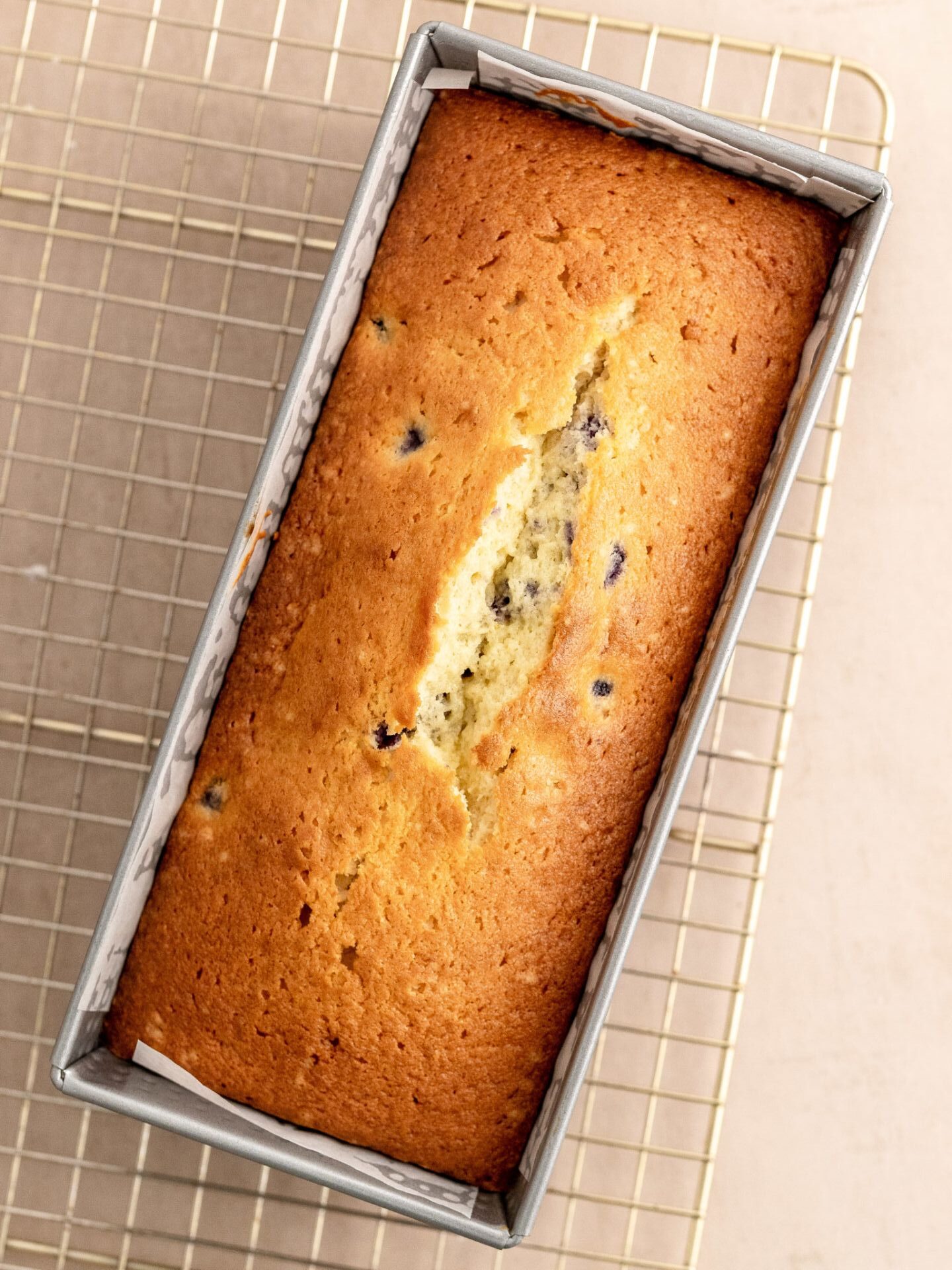 Blueberry Pound Cake Recipe