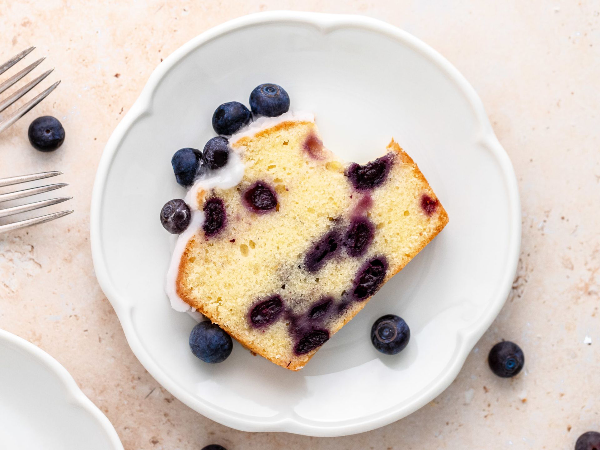 Blueberry Pound Cake Recipe