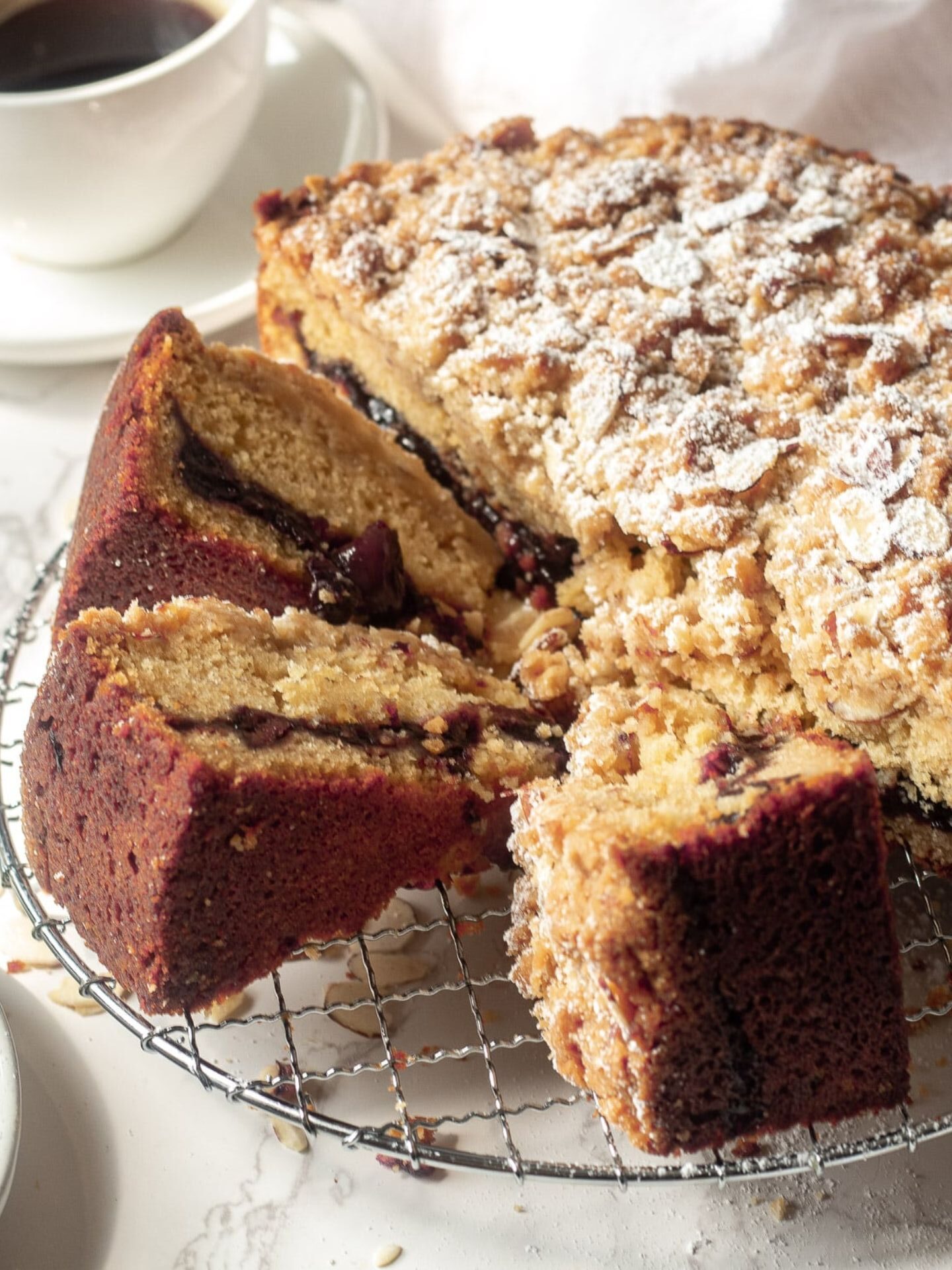 Cherry Coffee Cake