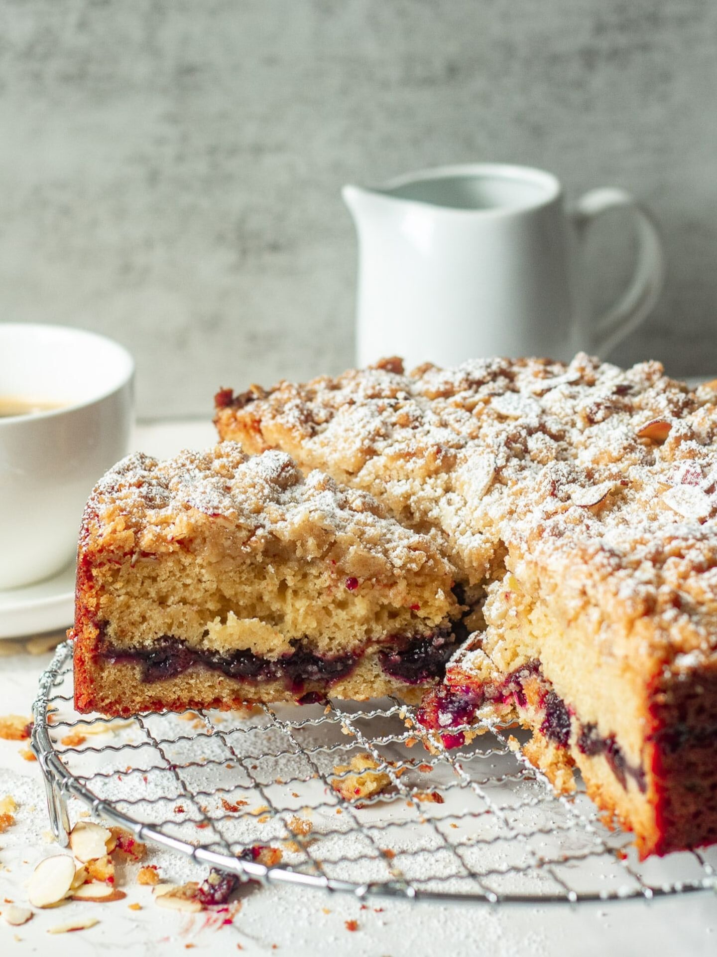 Cherry Coffee Cake