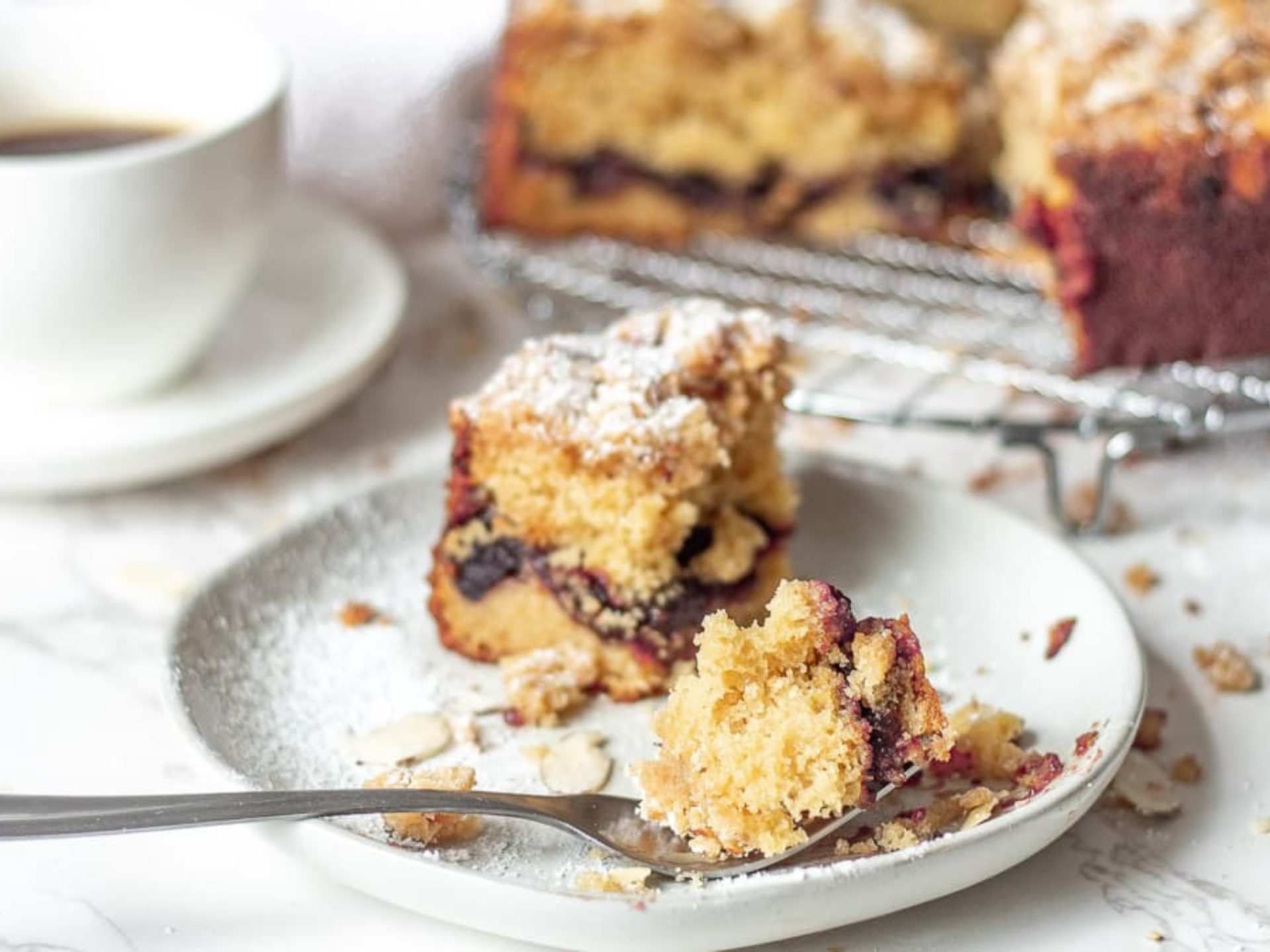 Cherry Coffee Cake