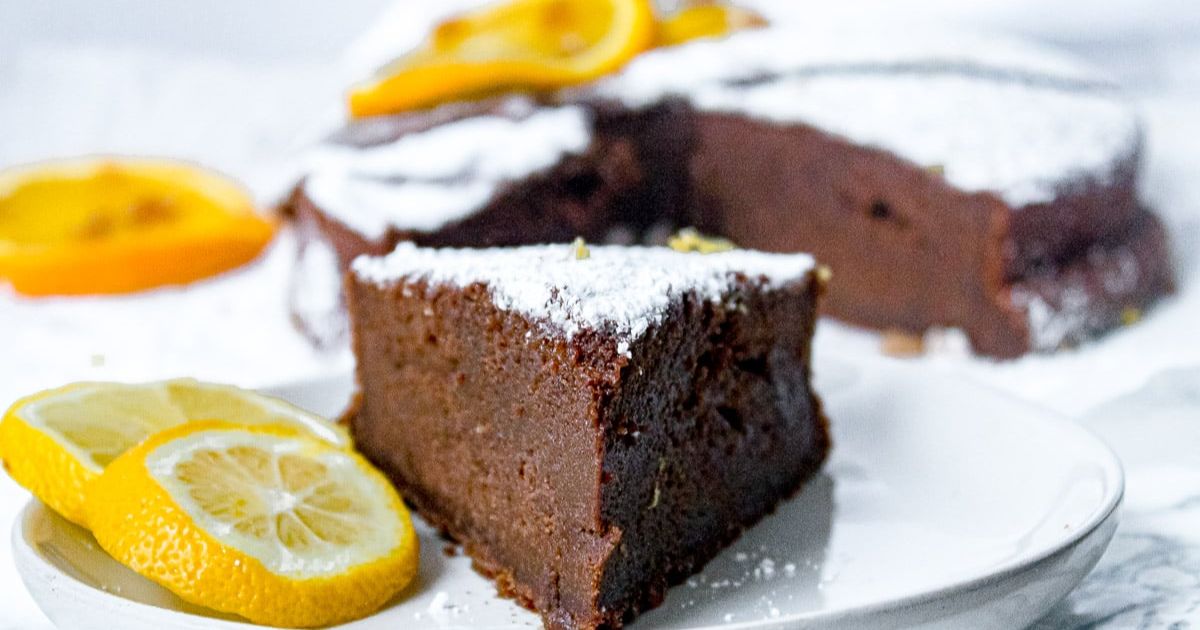 Chocolate Olive Oil Cake 