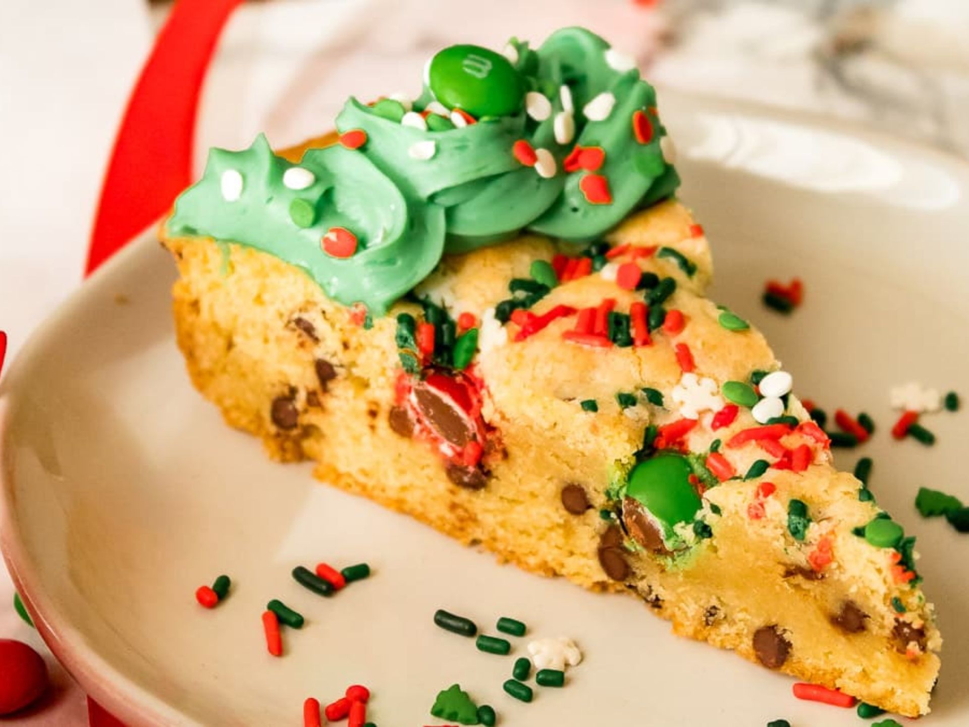 Christmas Cookie Cake