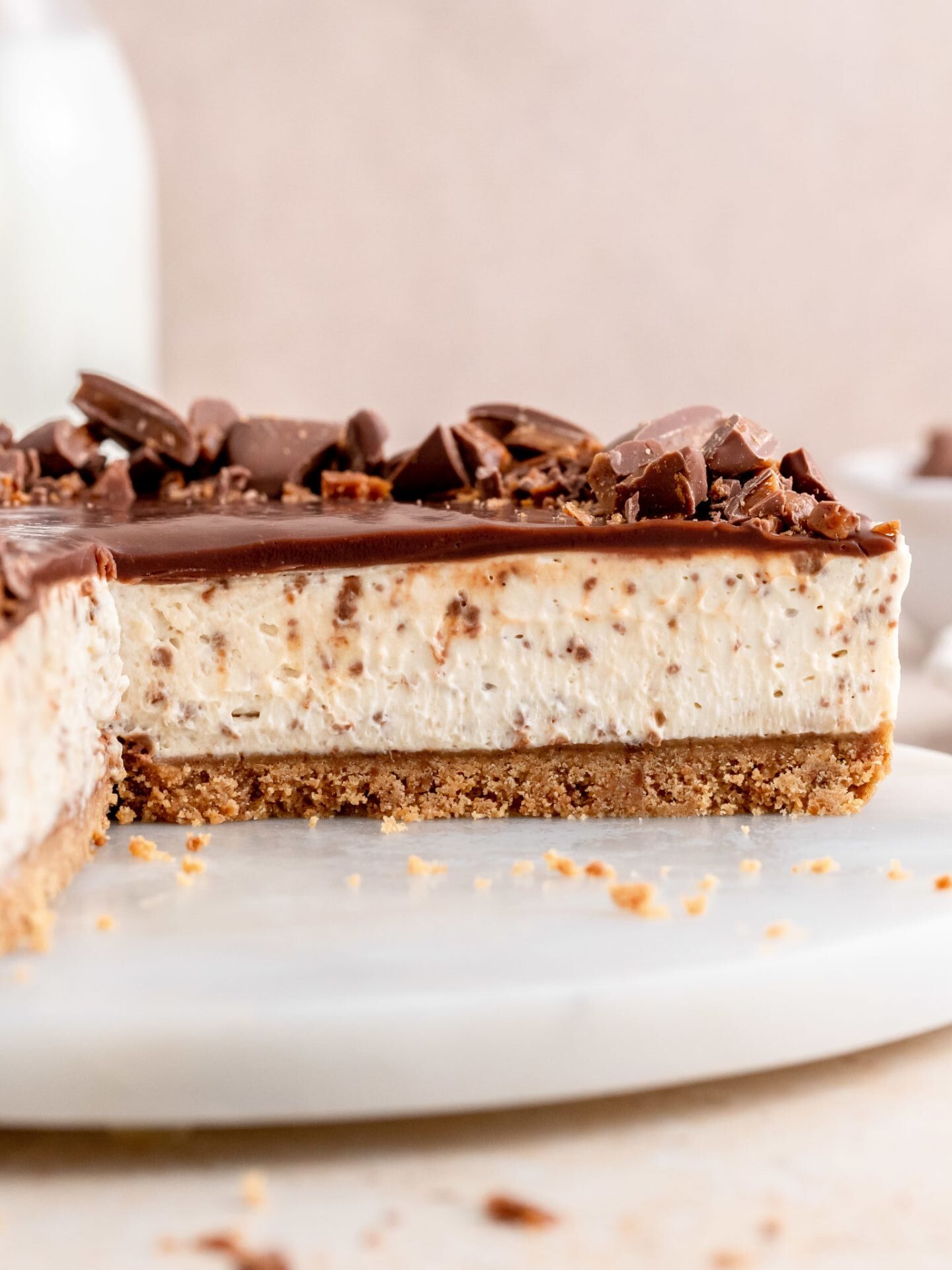 Daim Cheesecake