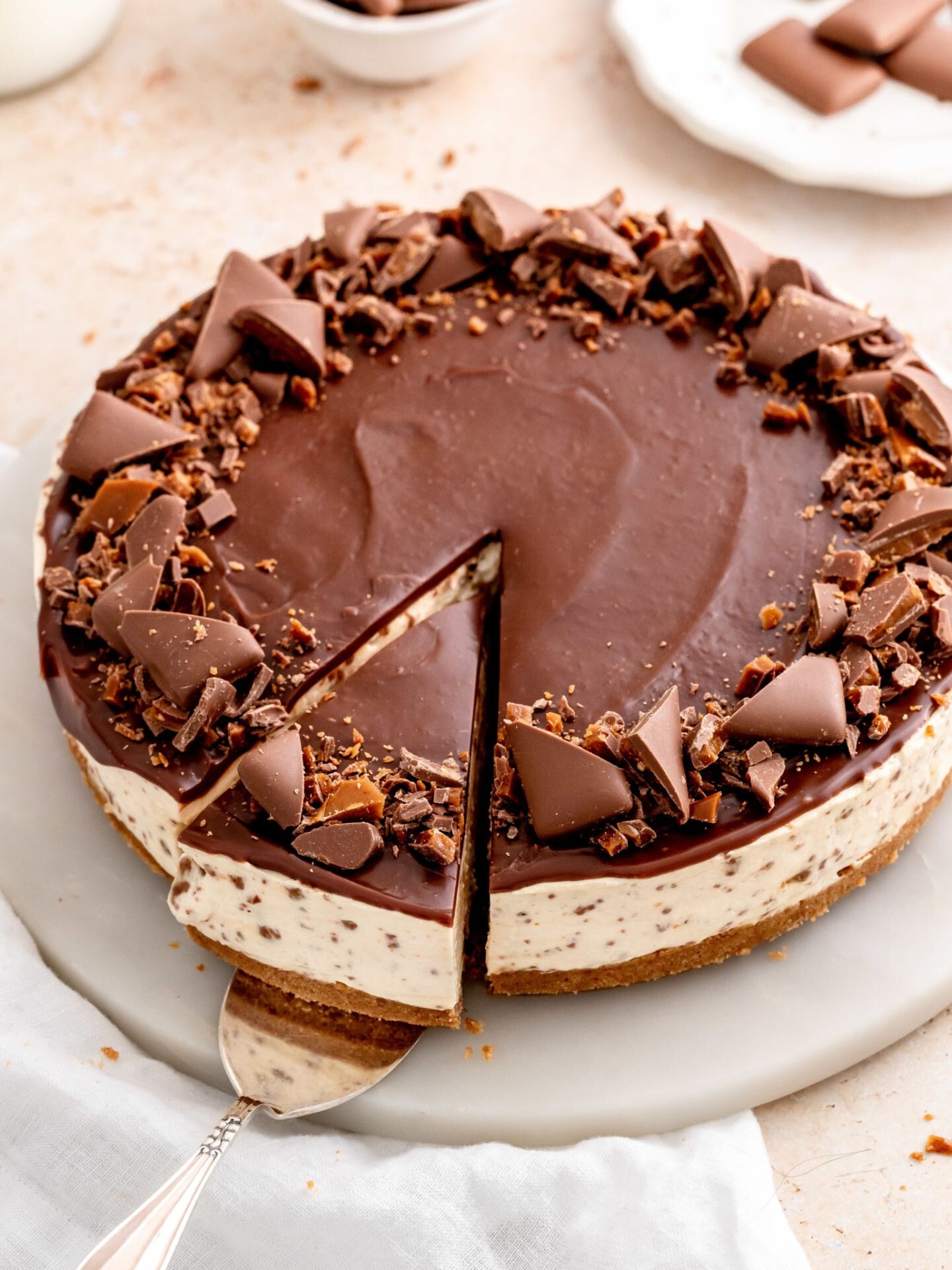 Daim Cheesecake