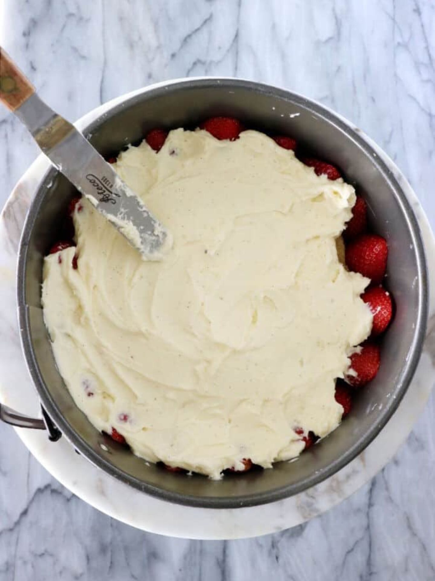 French Strawberry Cake