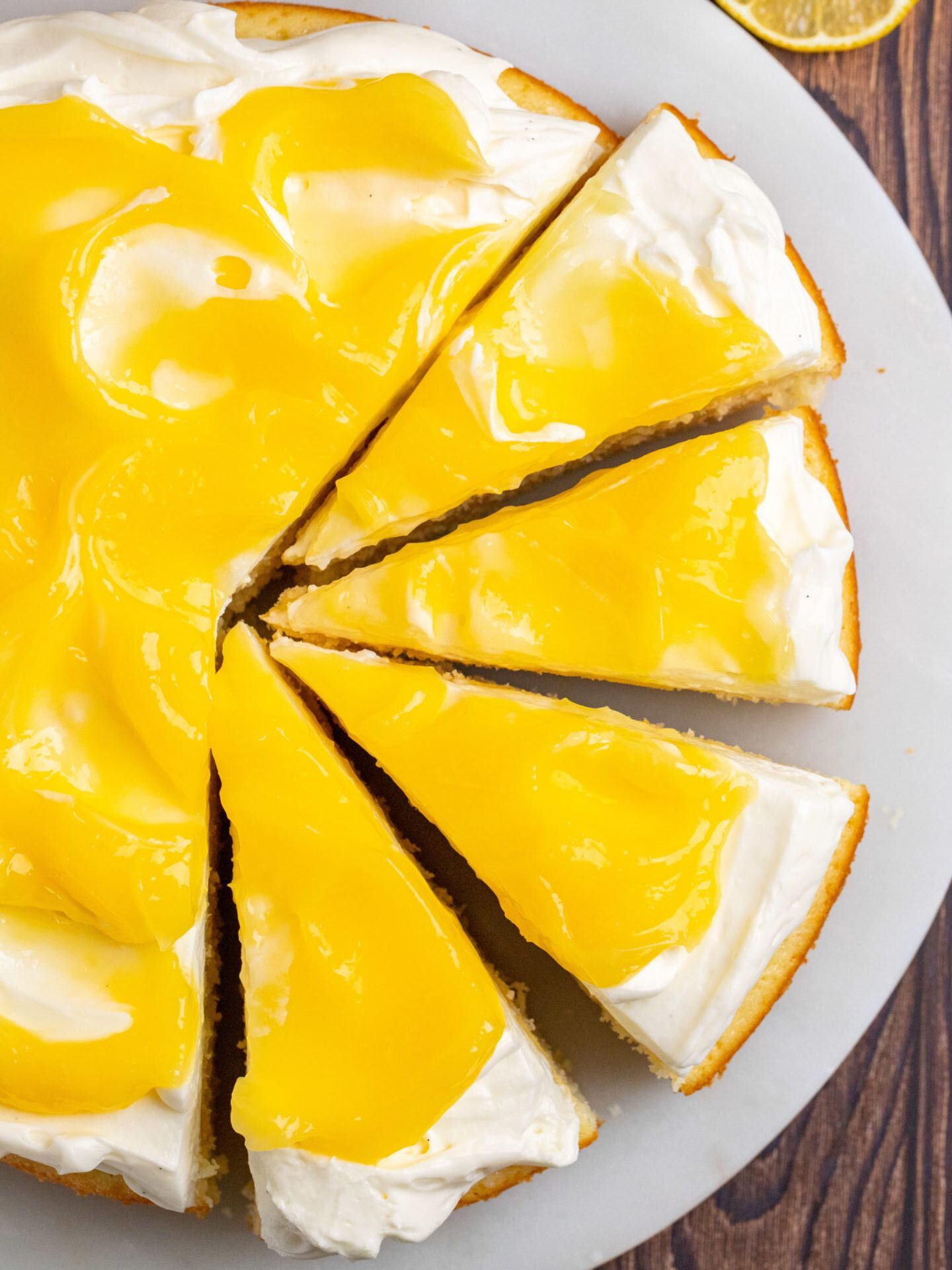 Lemon Curd Cake