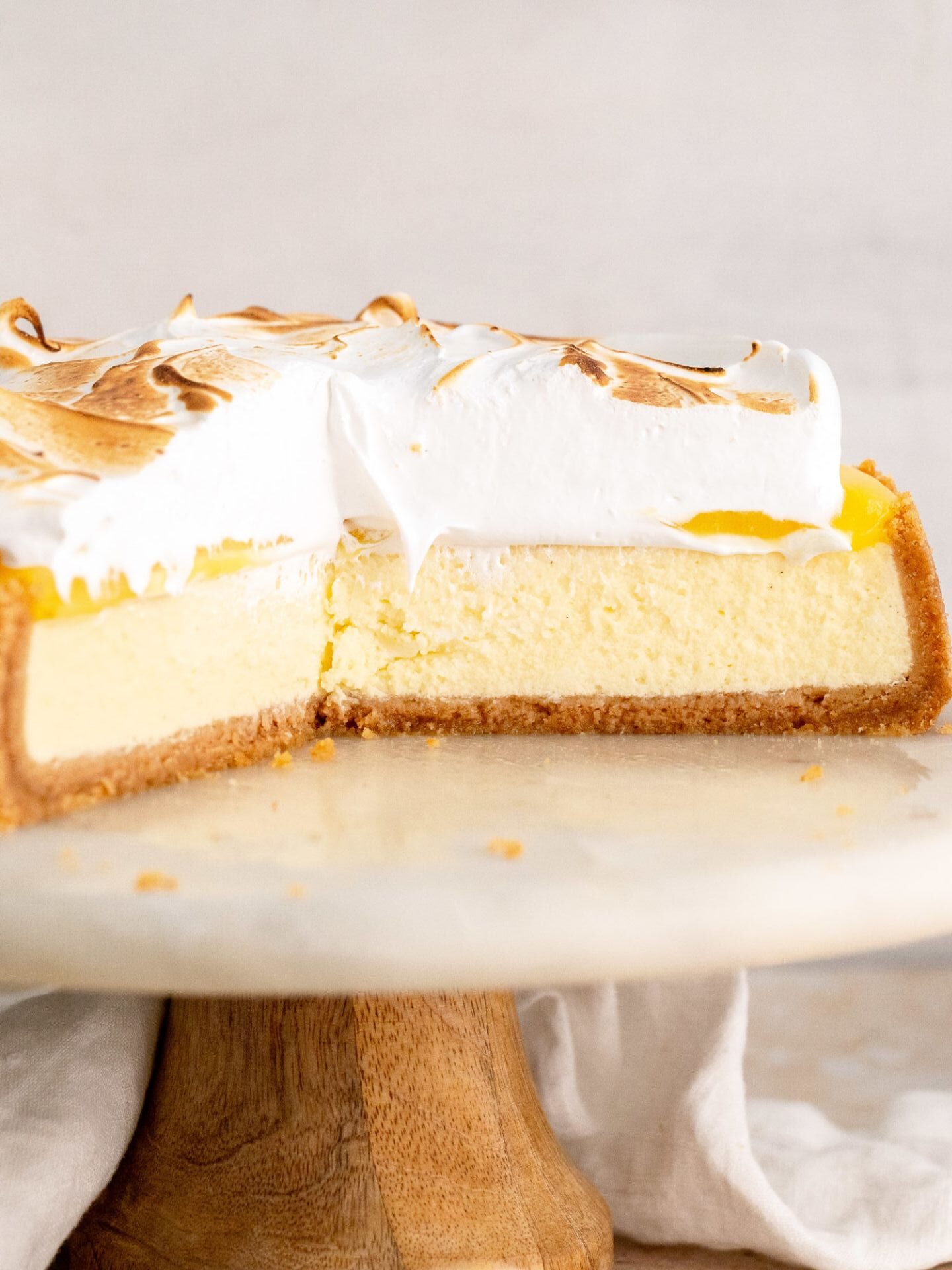 Lemon Meringue Cheesecake