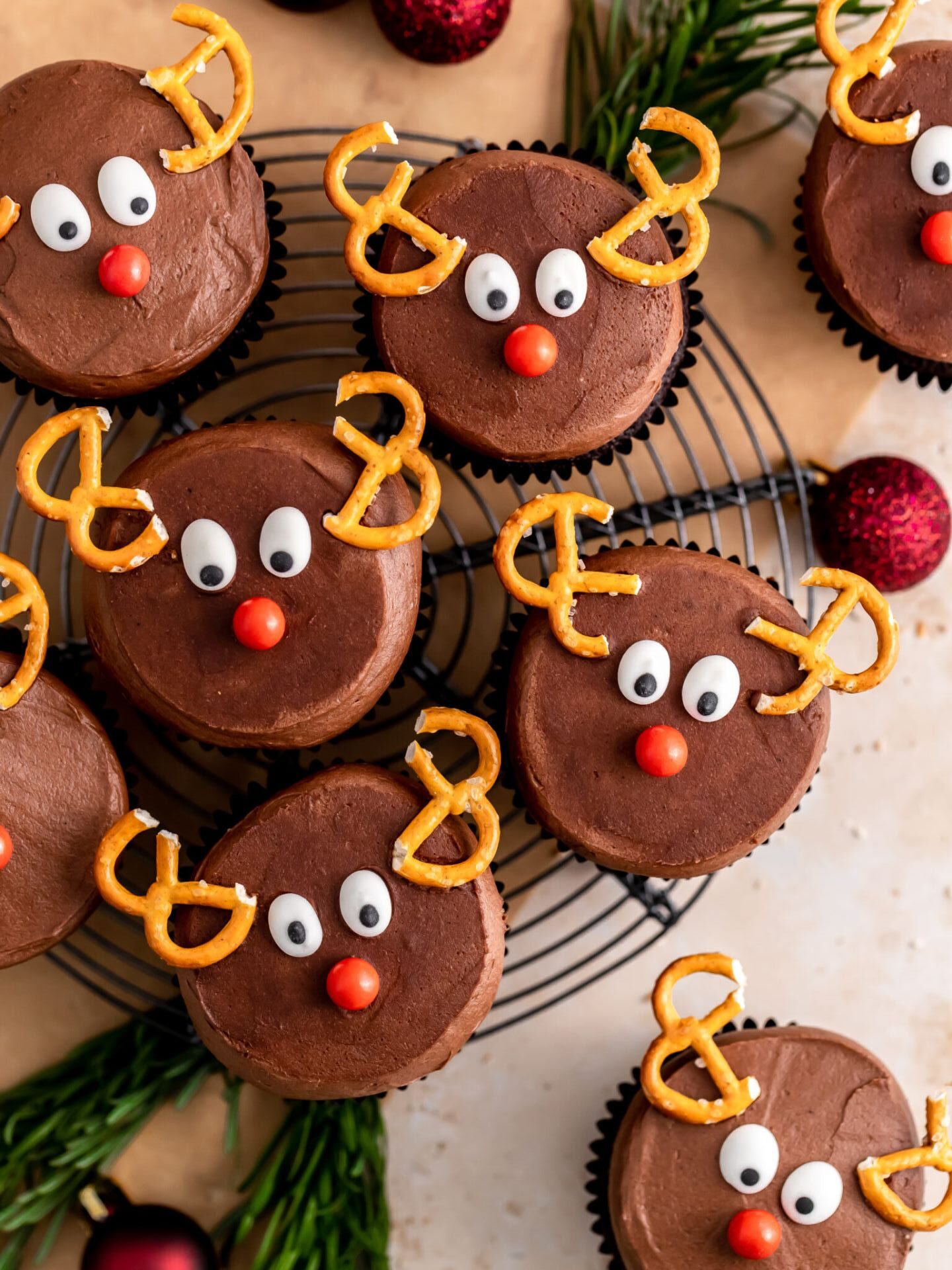 Reindeer Cupcakes