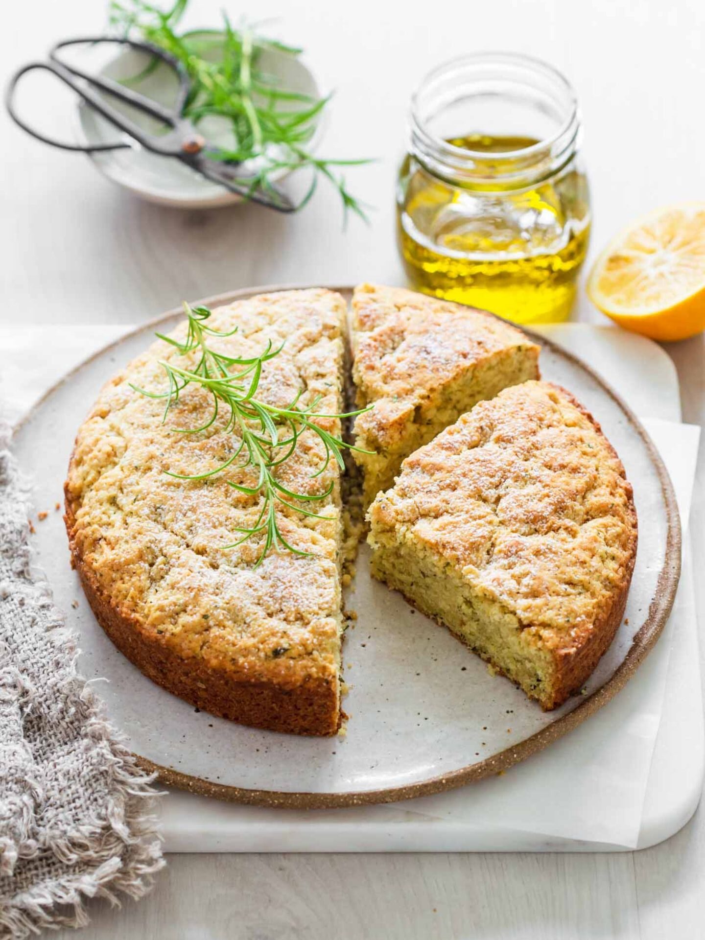 Rosemary Olive Oil Cake