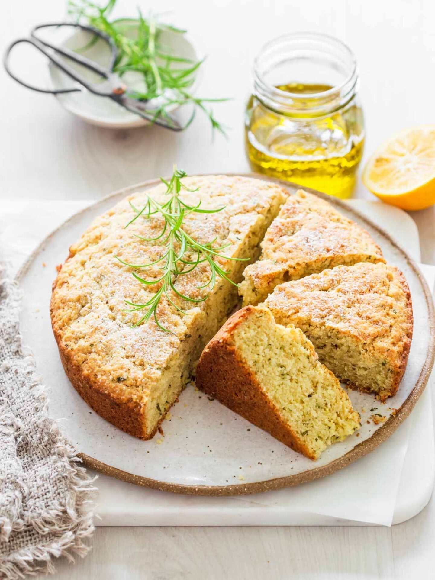 Rosemary Olive Oil Cake