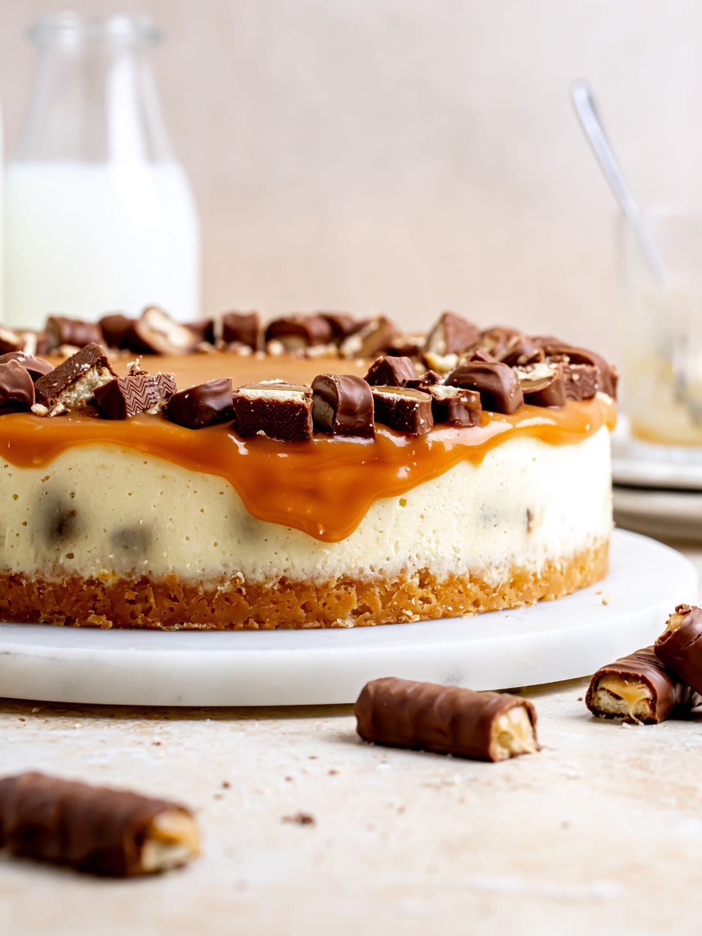 Twix Cheesecake