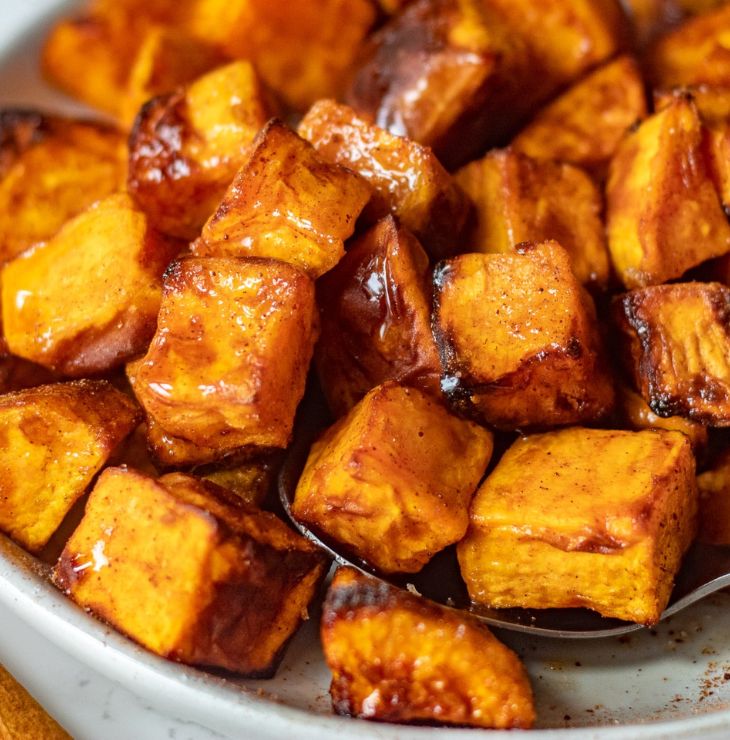 Air Fryer Sweet Potato Chunks