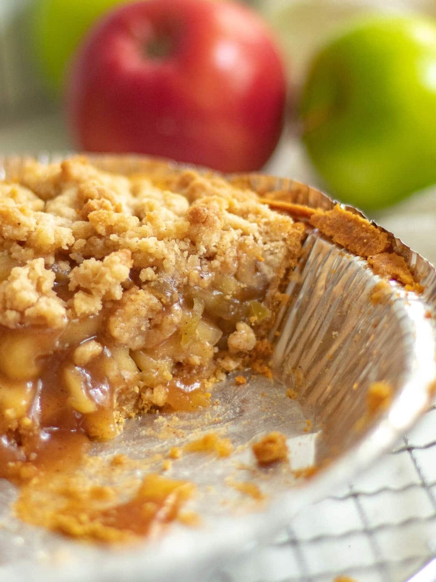 Apple Pie and Graham Cracker Crust