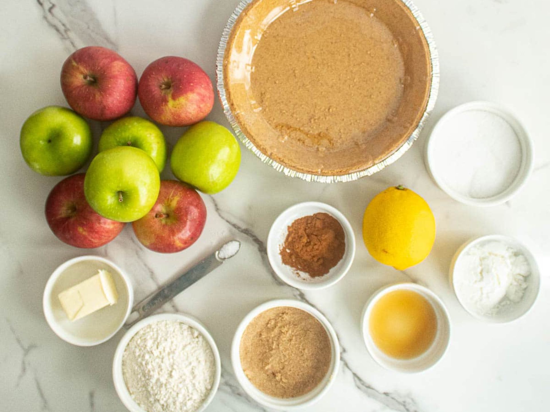 Apple Pie and Graham Cracker Crust